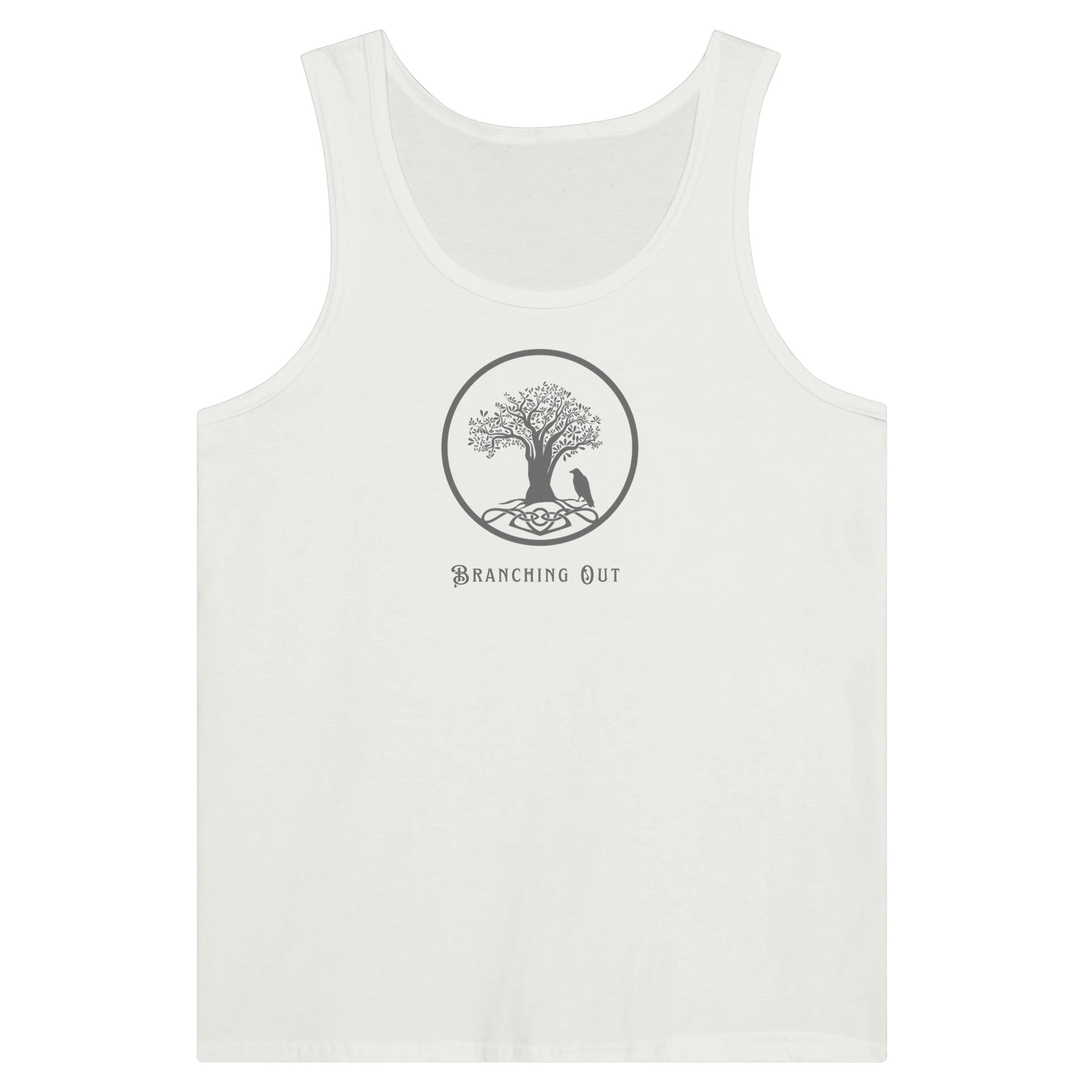 Branching Out Premium Unisex Tank Top - Rowantree Clothing and Accessories Inc