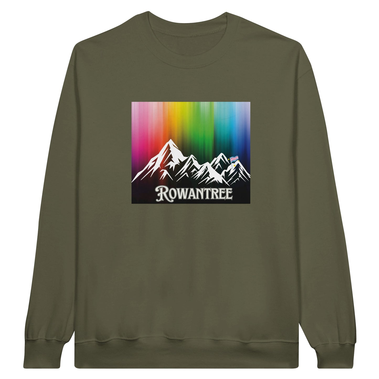 Pride Mountains Classic Unisex Crewneck Sweatshirt - Rowantree Clothing and Accessories Inc