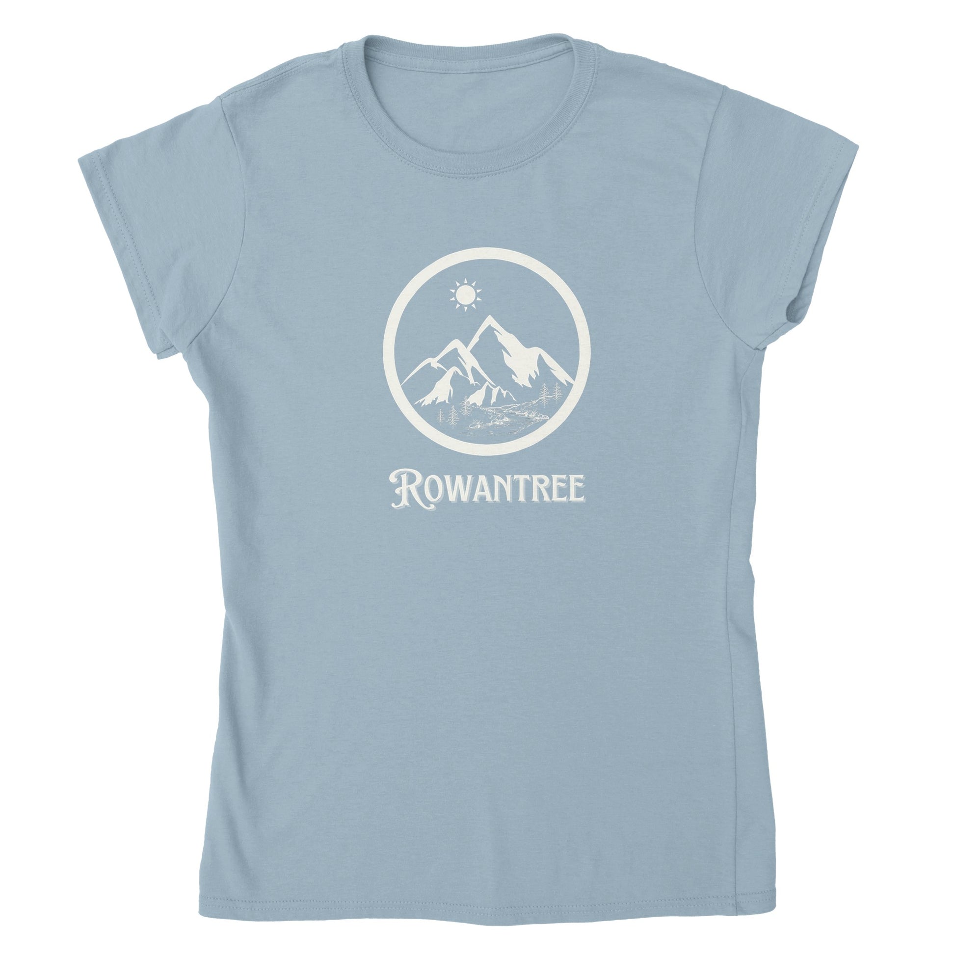 Classic Womens Crewneck T-shirt - Rowantree Clothing and Accessories Inc