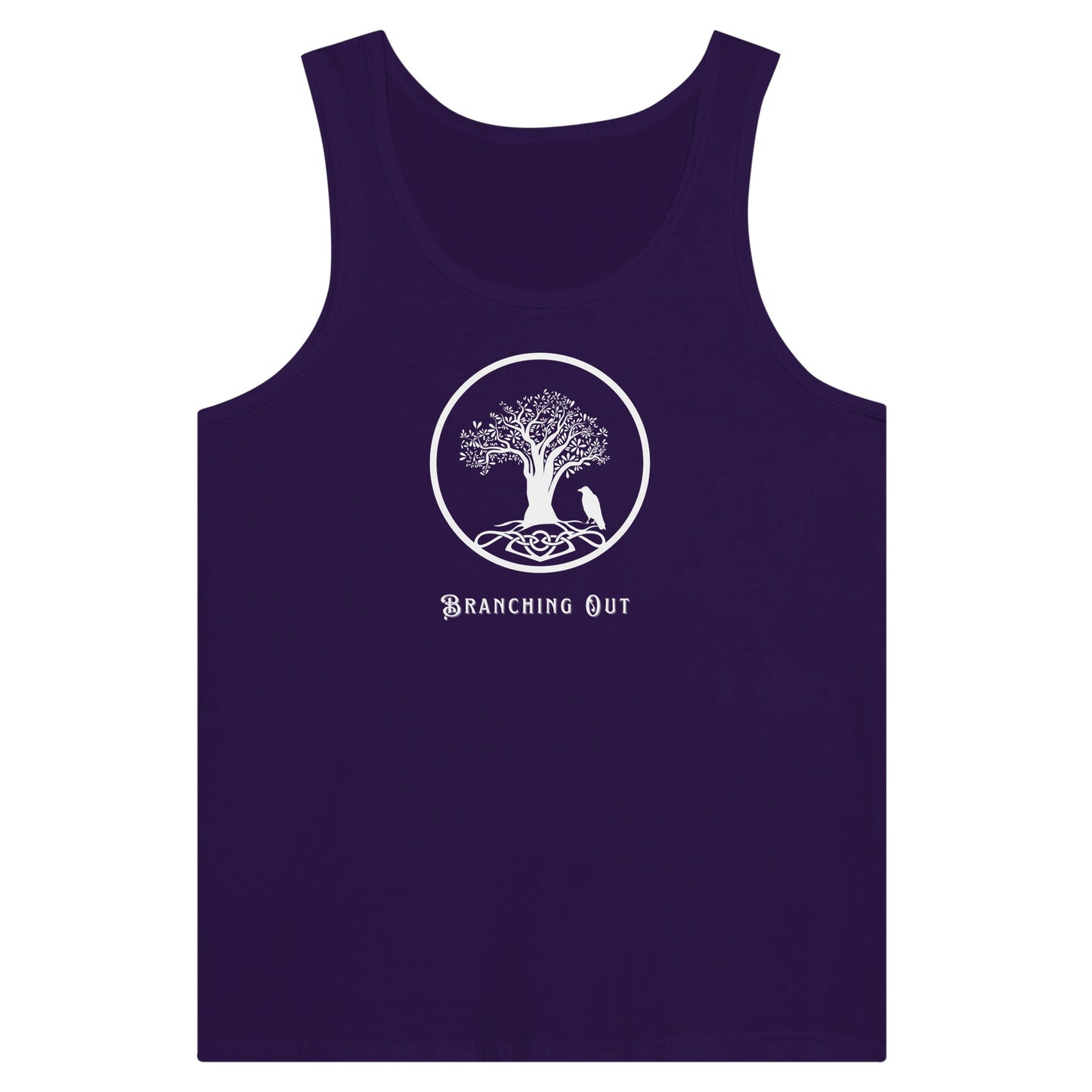 Branching Out Premium Unisex Tank Top - Rowantree Clothing and Accessories Inc