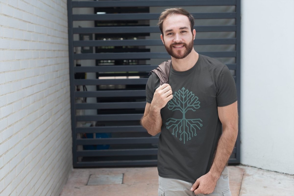 Circuit - Tree T-Shirt — From Ohm to Om - RowanTree ClothingCircuit - Tree T-Shirt — From Ohm to Om