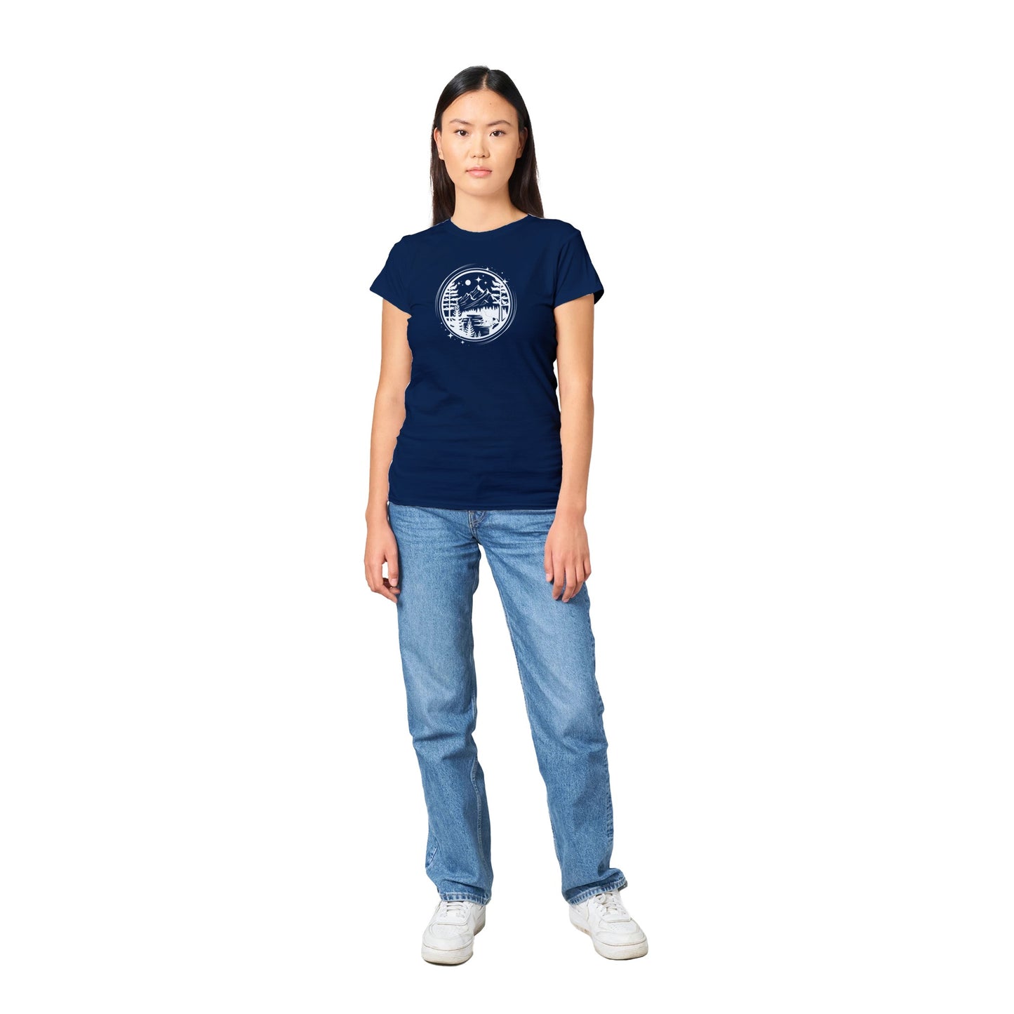 Classic Womens Crewneck T-shirt - Rowantree Clothing and Accessories Inc