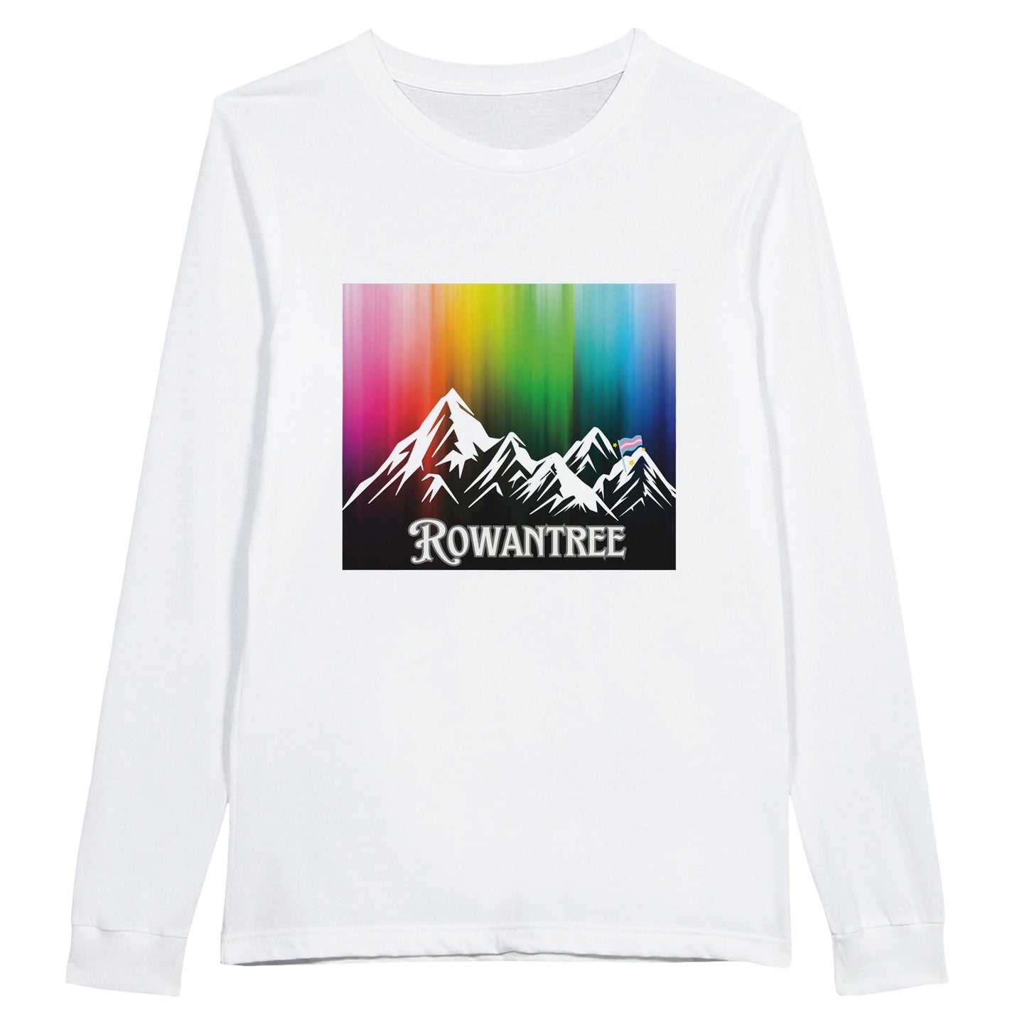 Pride Mountains Premium Unisex Longsleeve T-shirt - Rowantree Clothing and Accessories Inc