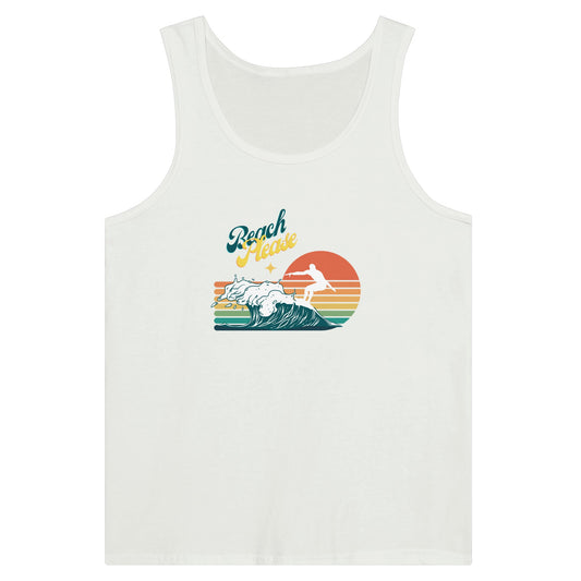 Beach Please Premium Unisex Tank Top - Rowantree Clothing and Accessories Inc