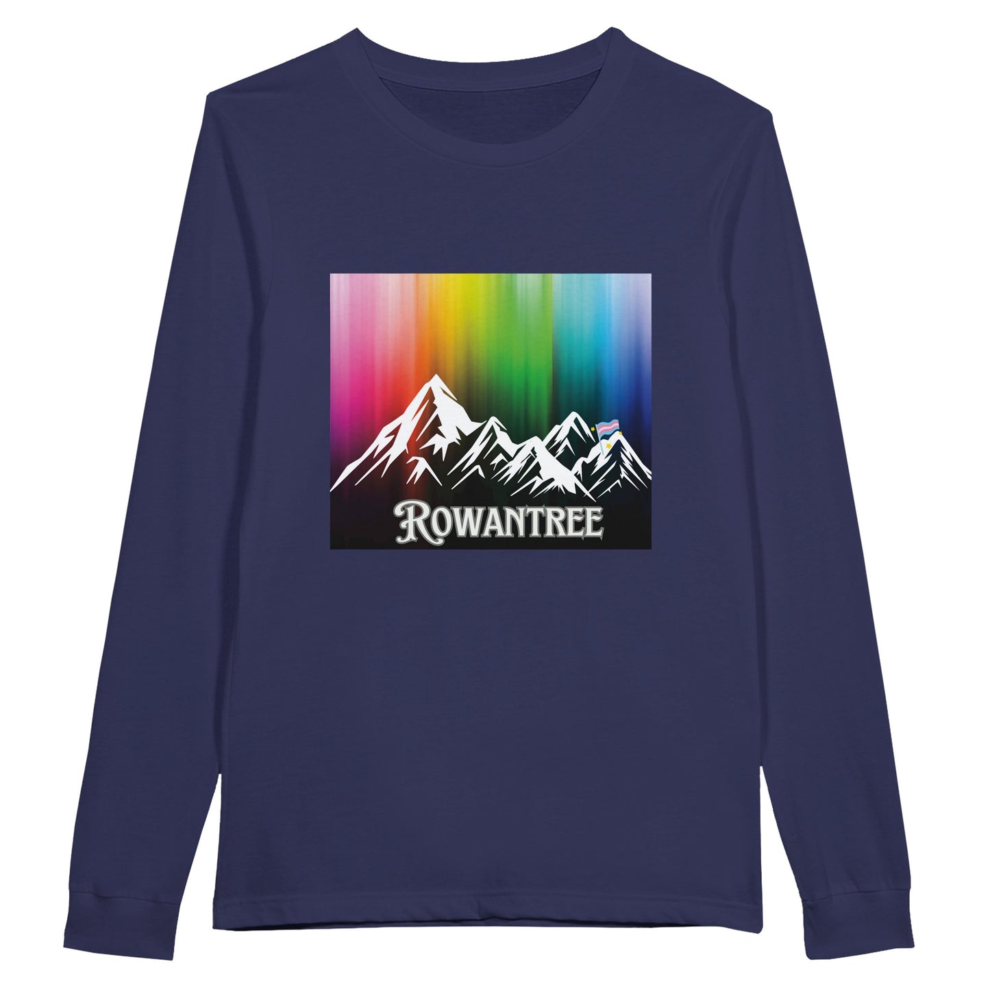 Pride Mountains Premium Unisex Longsleeve T-shirt - Rowantree Clothing and Accessories Inc