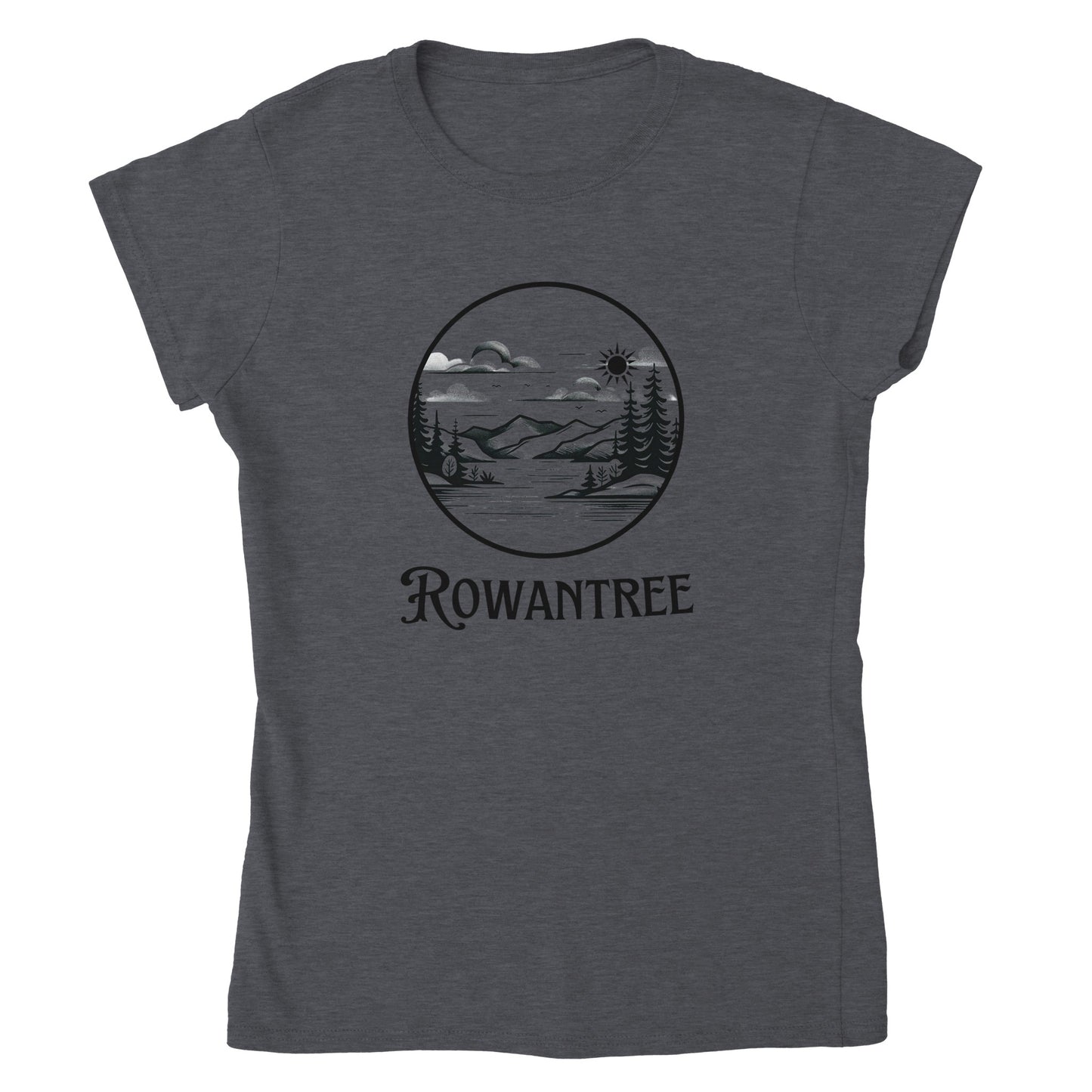 Classic Womens Crewneck T-shirt - Rowantree Clothing and Accessories Inc