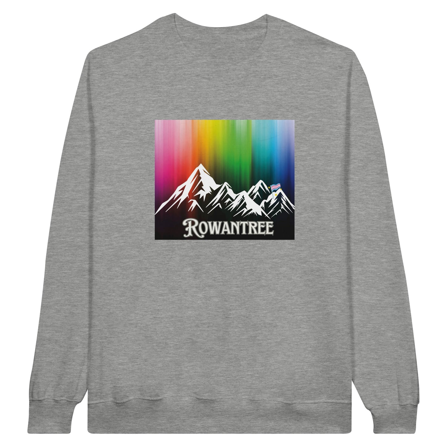 Pride Mountains Classic Unisex Crewneck Sweatshirt - Rowantree Clothing and Accessories Inc