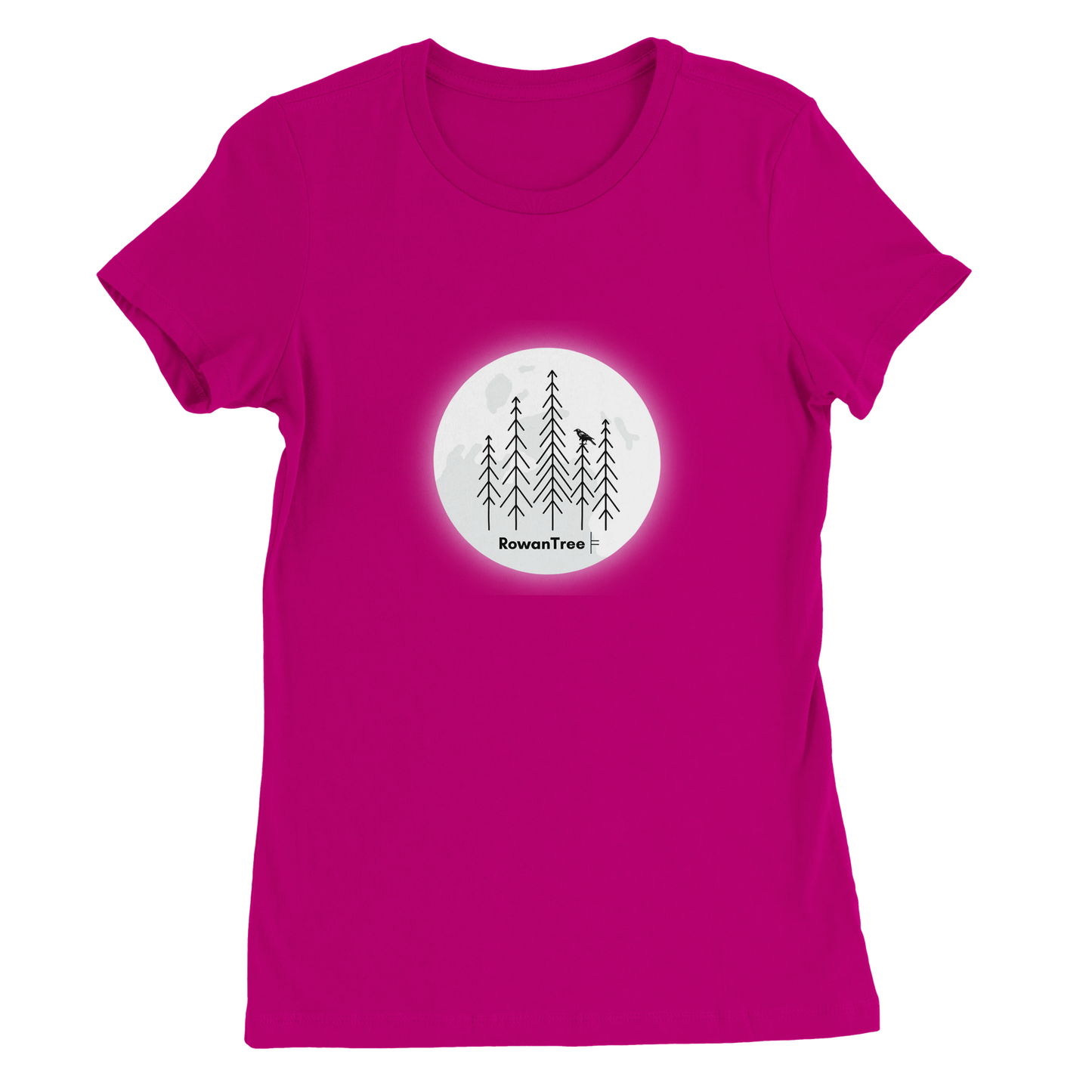 Premium Womens Crewneck T-shirt - Rowantree Clothing and Accessories Inc