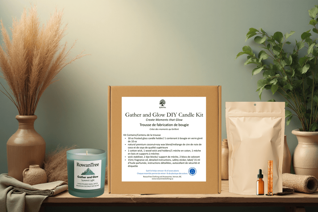 Gather and Glow DIY Candle Kit - RowanTree ClothingGather and Glow DIY Candle Kit
