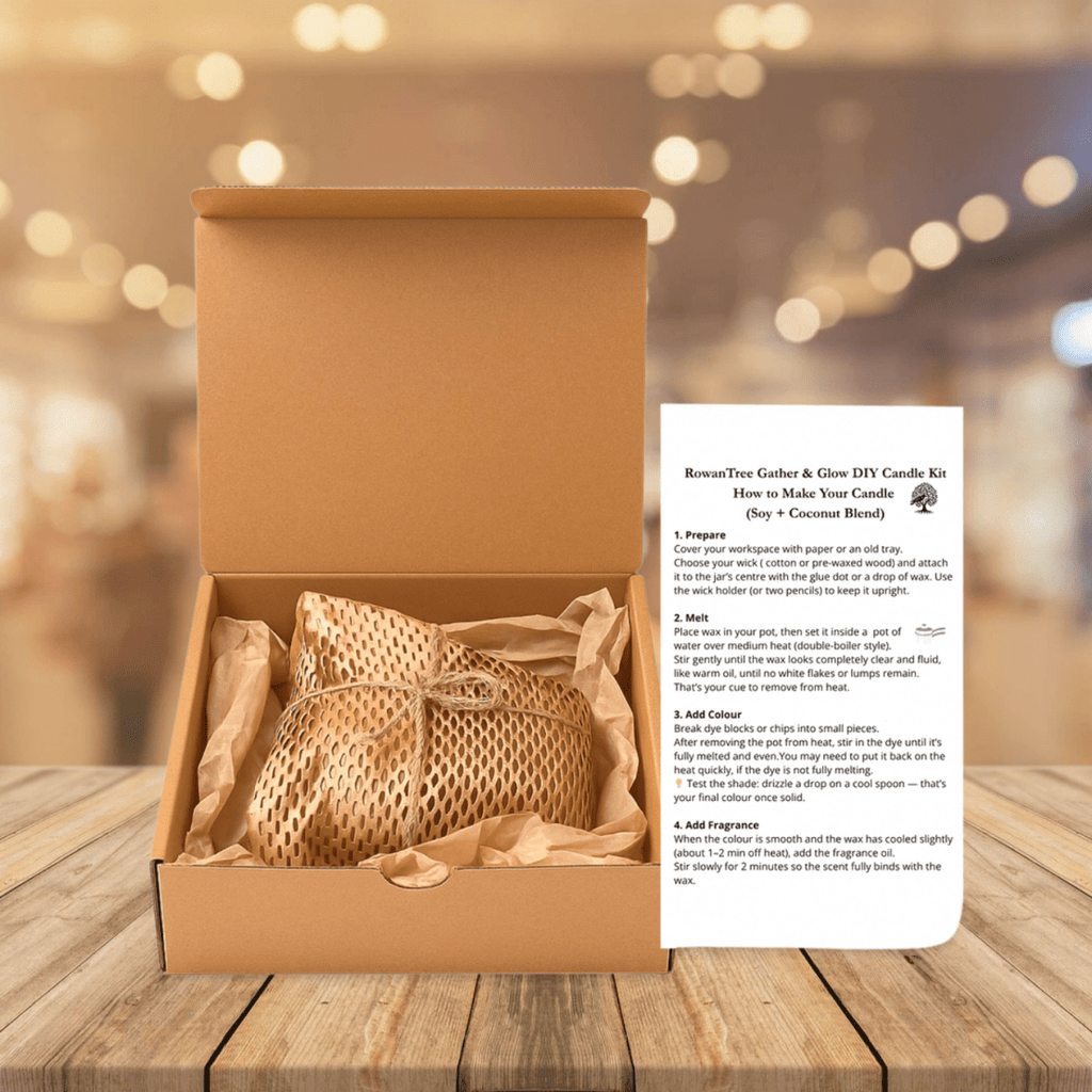 Gather and Glow DIY Candle Kit - RowanTree ClothingGather and Glow DIY Candle Kit