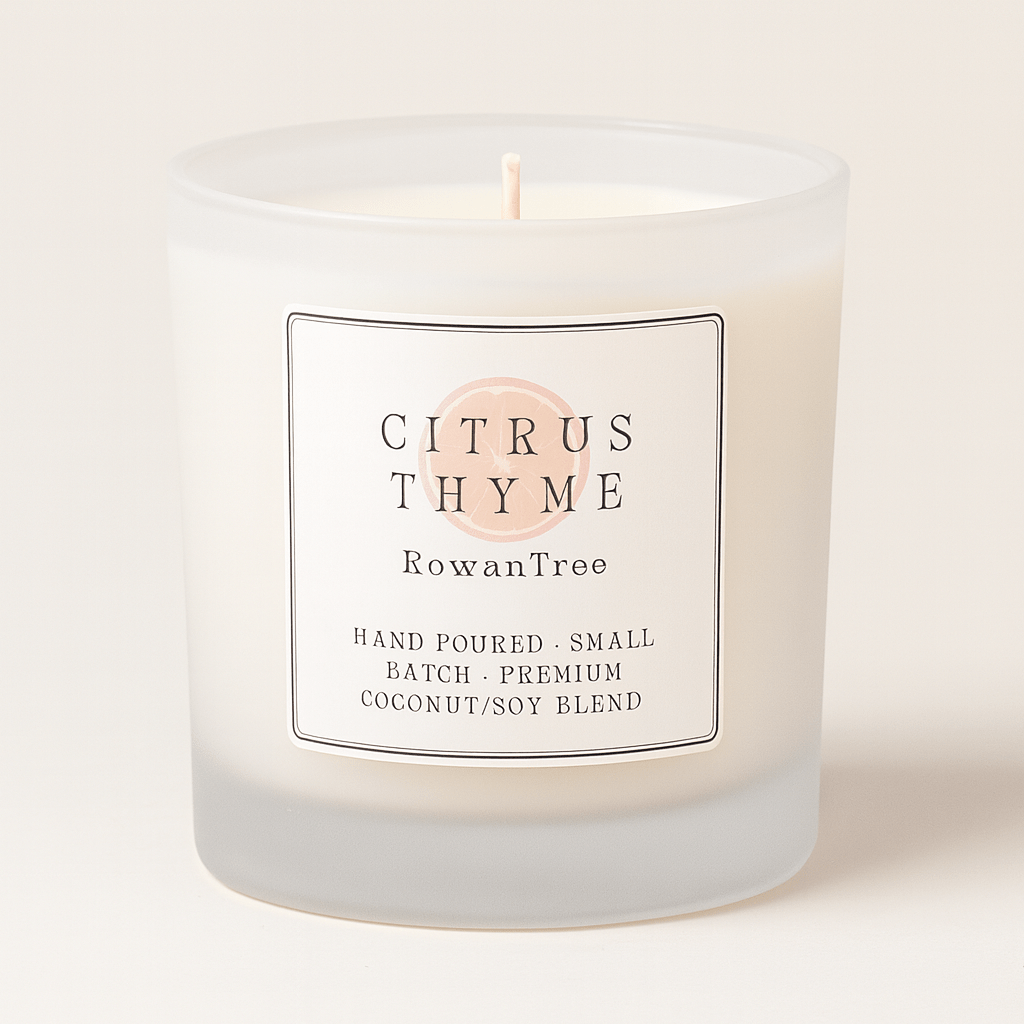 Gather & Glow – Citrus Thyme DIY Candle Kit - RowanTree Clothing#original_value#