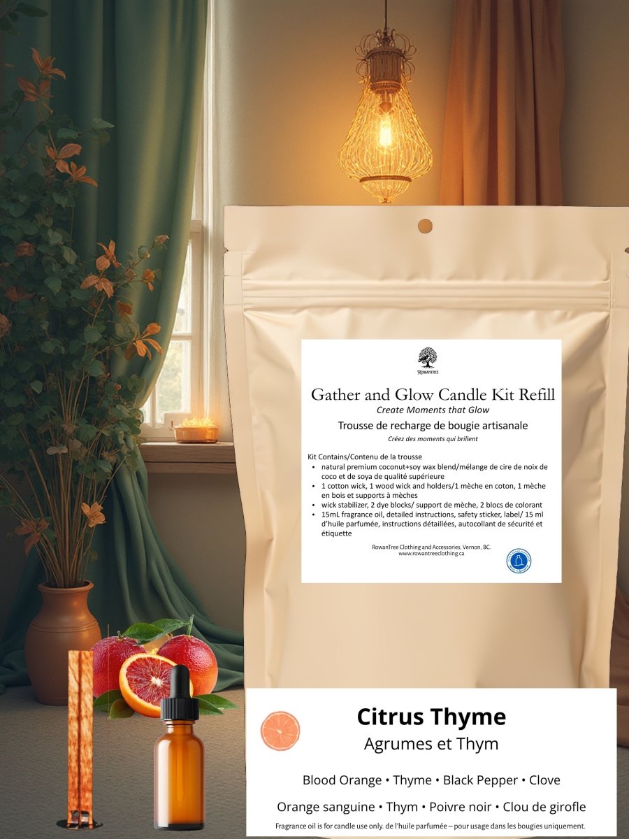 Gather & Glow – Citrus Thyme Refill Kit - RowanTree ClothingGather & Glow – Citrus Thyme Refill Kit