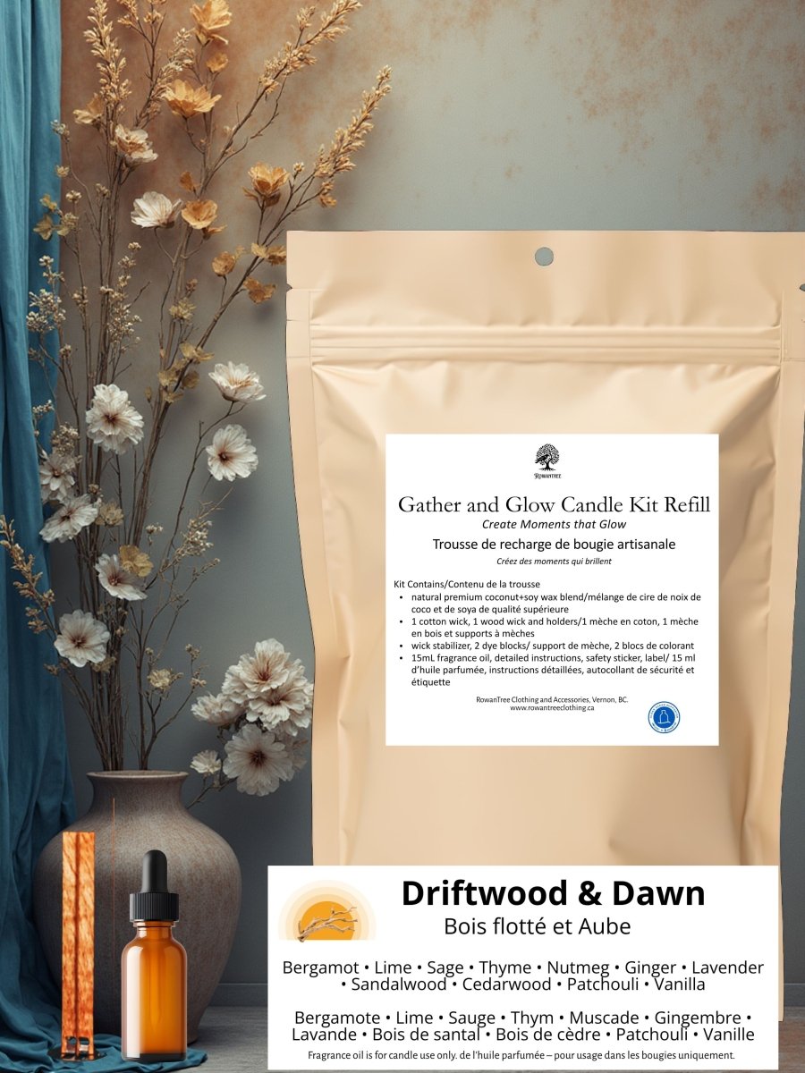 Gather & Glow – Driftwood + Dawn Refill Kit - RowanTree ClothingGather & Glow – Driftwood + Dawn Refill Kit