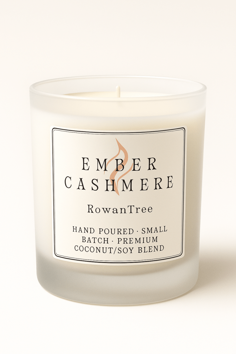 Gather & Glow – Ember Cashmere DIY Candle Kit - RowanTree ClothingGather & Glow – Ember Cashmere DIY Candle Kit