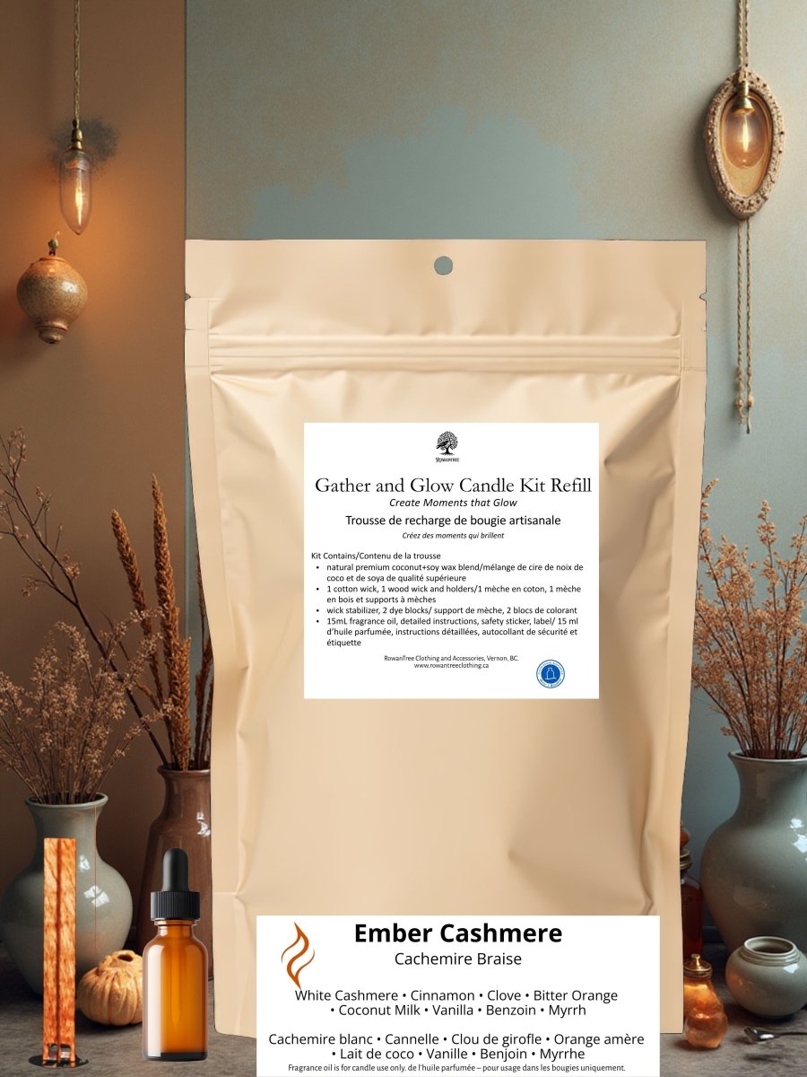 Gather & Glow – Ember Cashmere Refill Kit - RowanTree ClothingGather & Glow – Ember Cashmere Refill Kit
