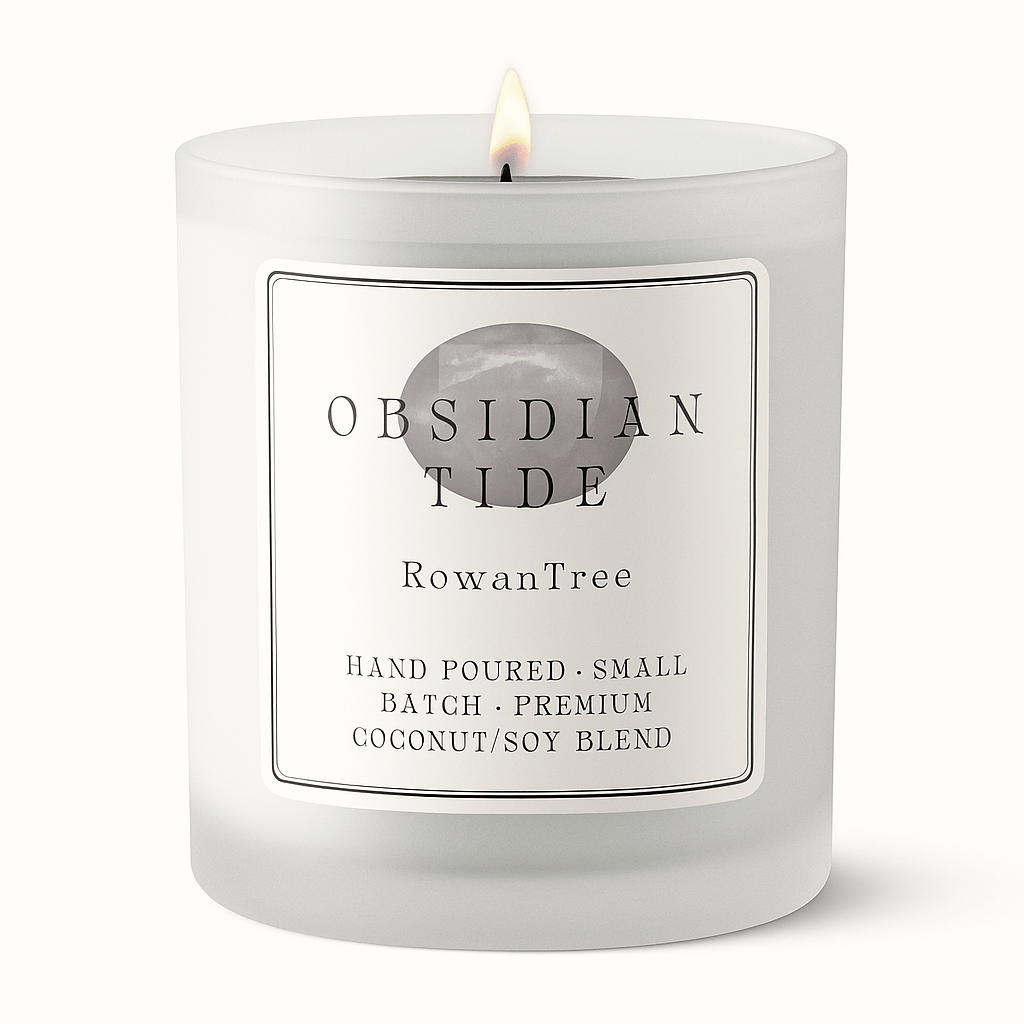 Gather & Glow – Obsidian Tide DIY Candle Kit - RowanTree ClothingGather & Glow – Obsidian Tide DIY Candle Kit