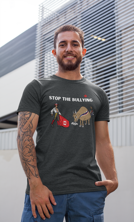 Stop Bullying Classic Unisex Crewneck T-shirt | Gildan® 6400 - Rowantree Clothing and Accessories Inc