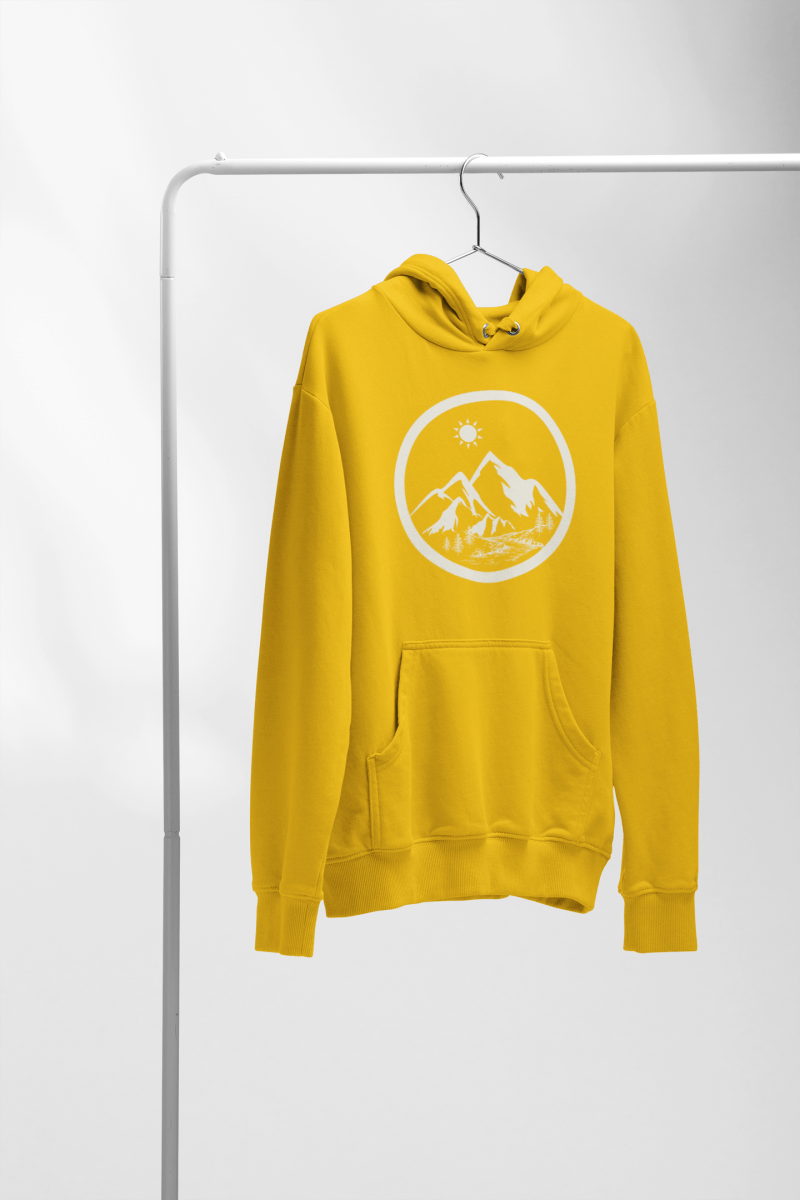 Life in the Mountains Hoodie Unisex Adventure - RowanTree ClothingLife in the Mountains Hoodie Unisex Adventure