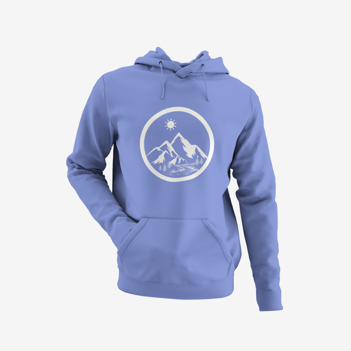 Life in the Mountains Hoodie Unisex Adventure - RowanTree ClothingLife in the Mountains Hoodie Unisex Adventure