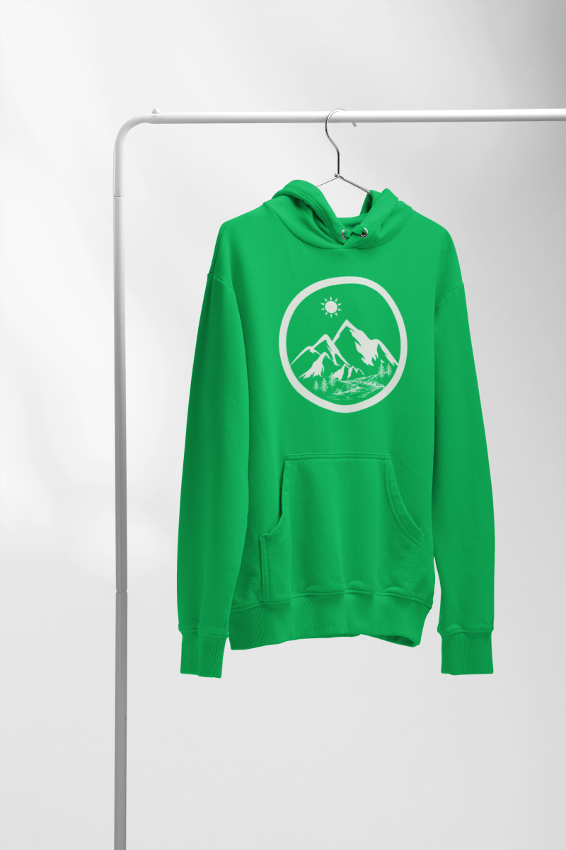 Life in the Mountains Hoodie Unisex Adventure - RowanTree ClothingLife in the Mountains Hoodie Unisex Adventure