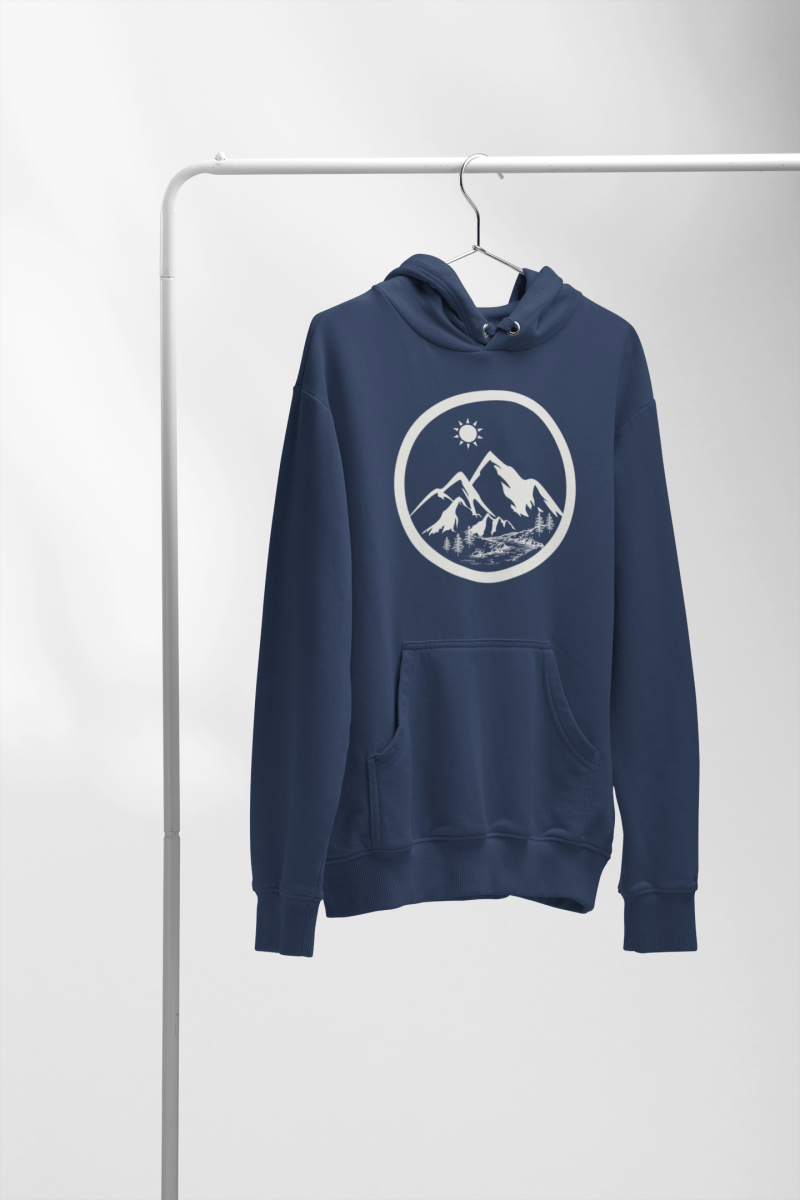 Life in the Mountains Hoodie Unisex Adventure - RowanTree ClothingLife in the Mountains Hoodie Unisex Adventure
