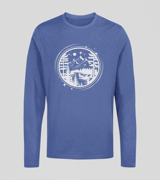 Adventure Awaits Long Sleeve Unisex Tee - Rowantree Clothing 