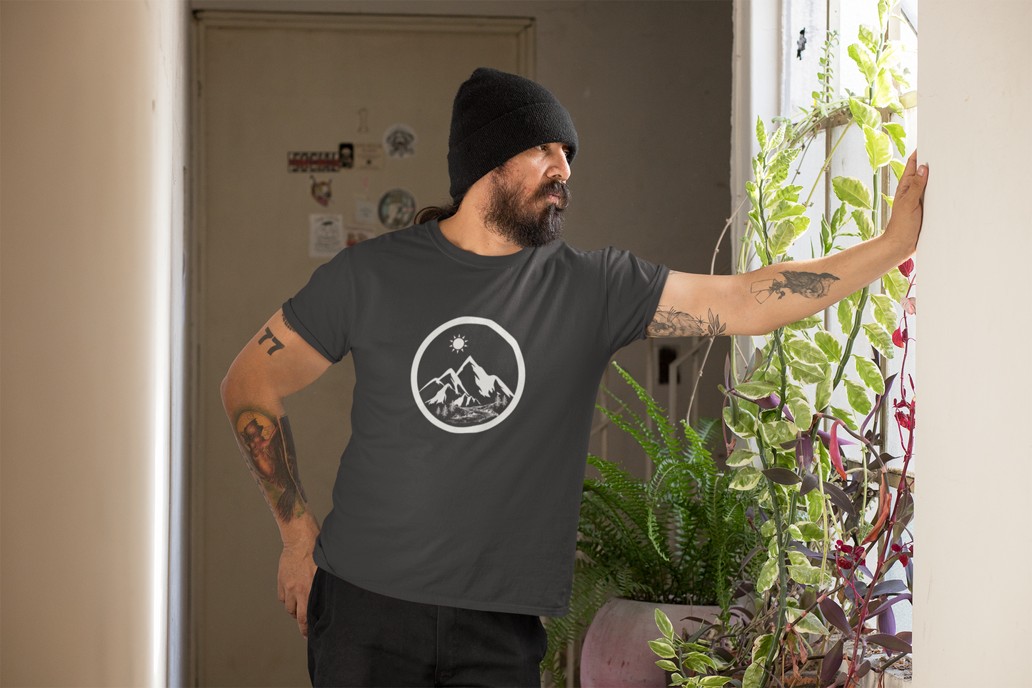 Life in the Mountains- Made in Canada Bamboo T-shirt