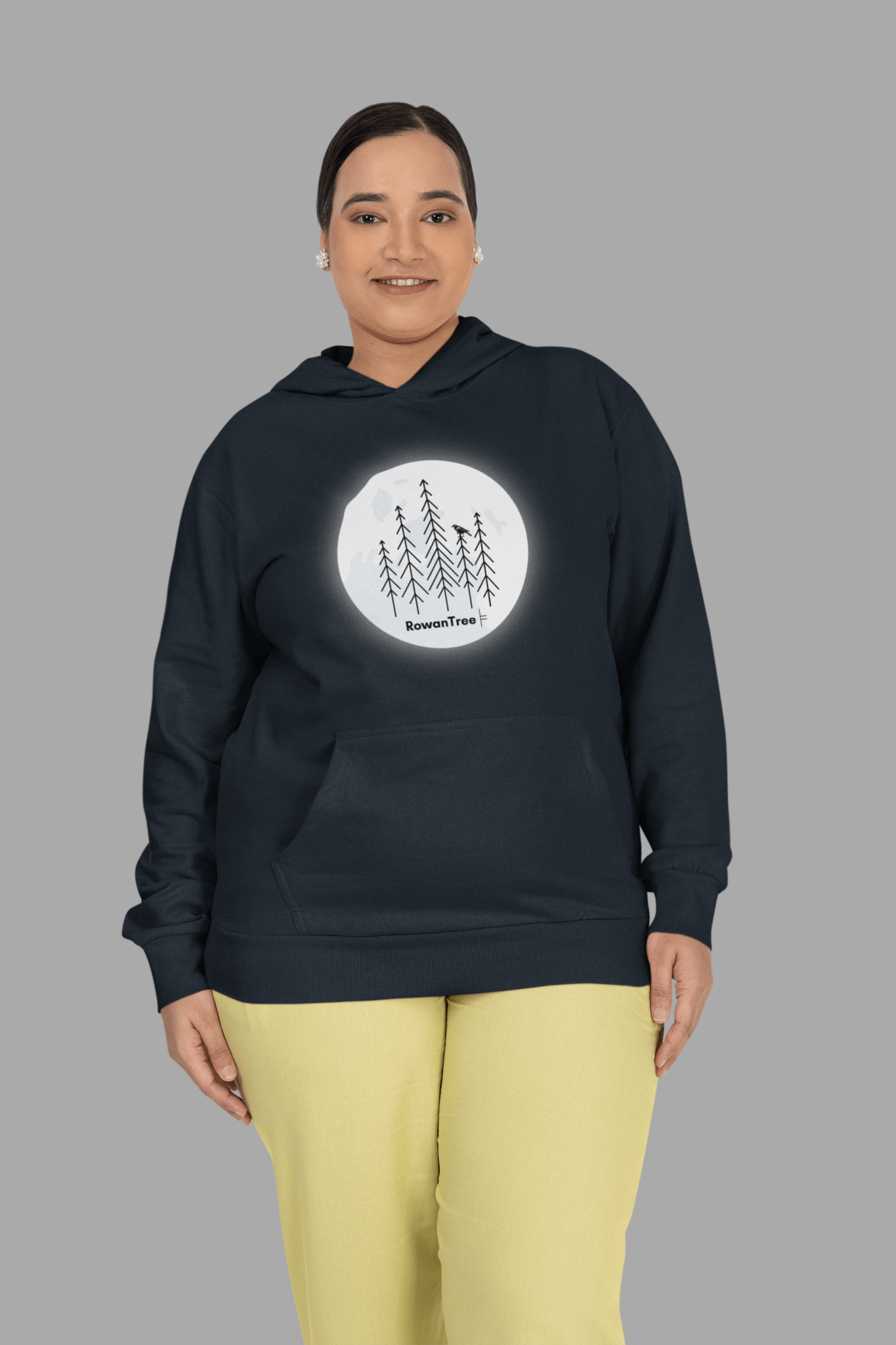 Moonlit Grove Unisex Hoodie - RowanTree Clothing