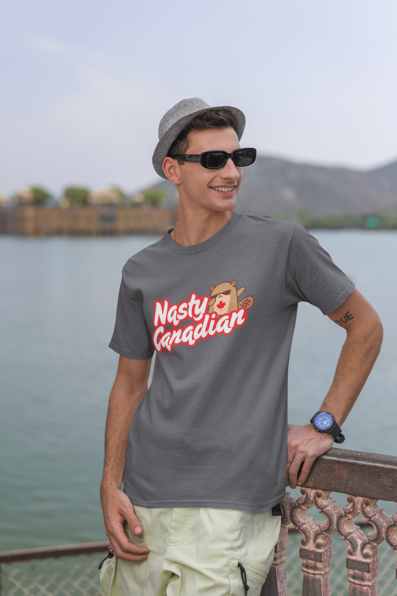 Nasty Canadian Shirt | Elbows Up Collection | Rowantree - Rowantree Clothing