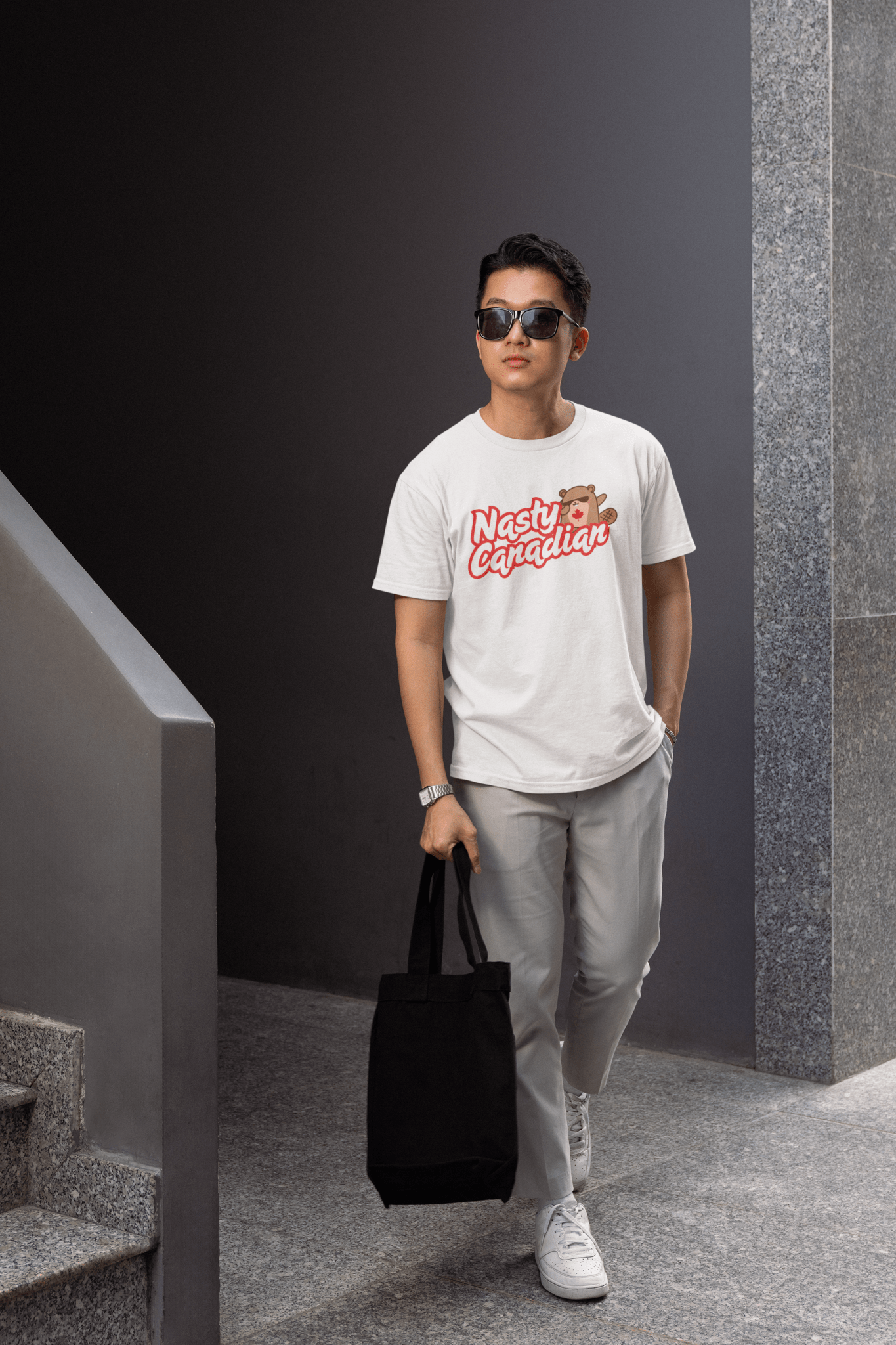Nasty Canadian Shirt | Elbows Up Collection | Rowantree - Rowantree Clothing
