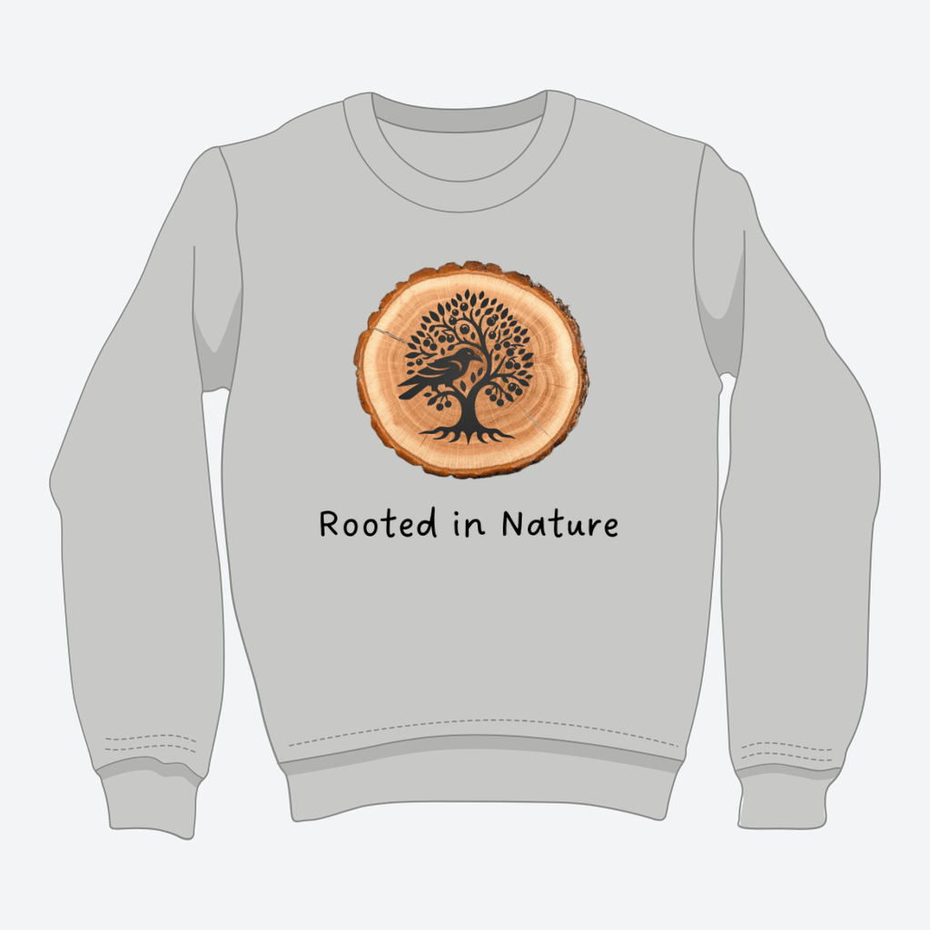 Rooted in Nature Unisex Sweatshirt - RowanTree ClothingRooted in Nature Unisex Sweatshirt