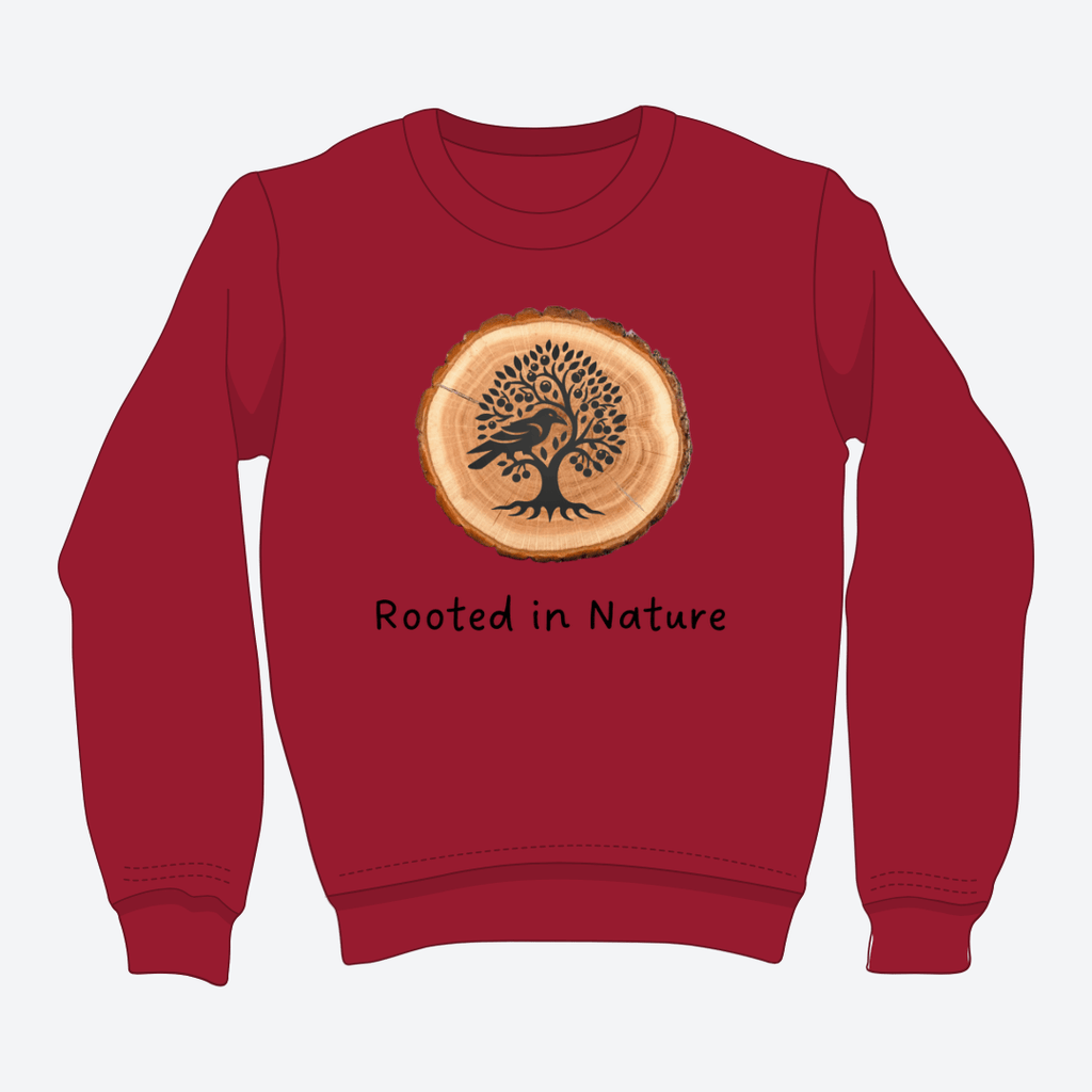 Rooted in Nature Unisex Sweatshirt - RowanTree ClothingRooted in Nature Unisex Sweatshirt