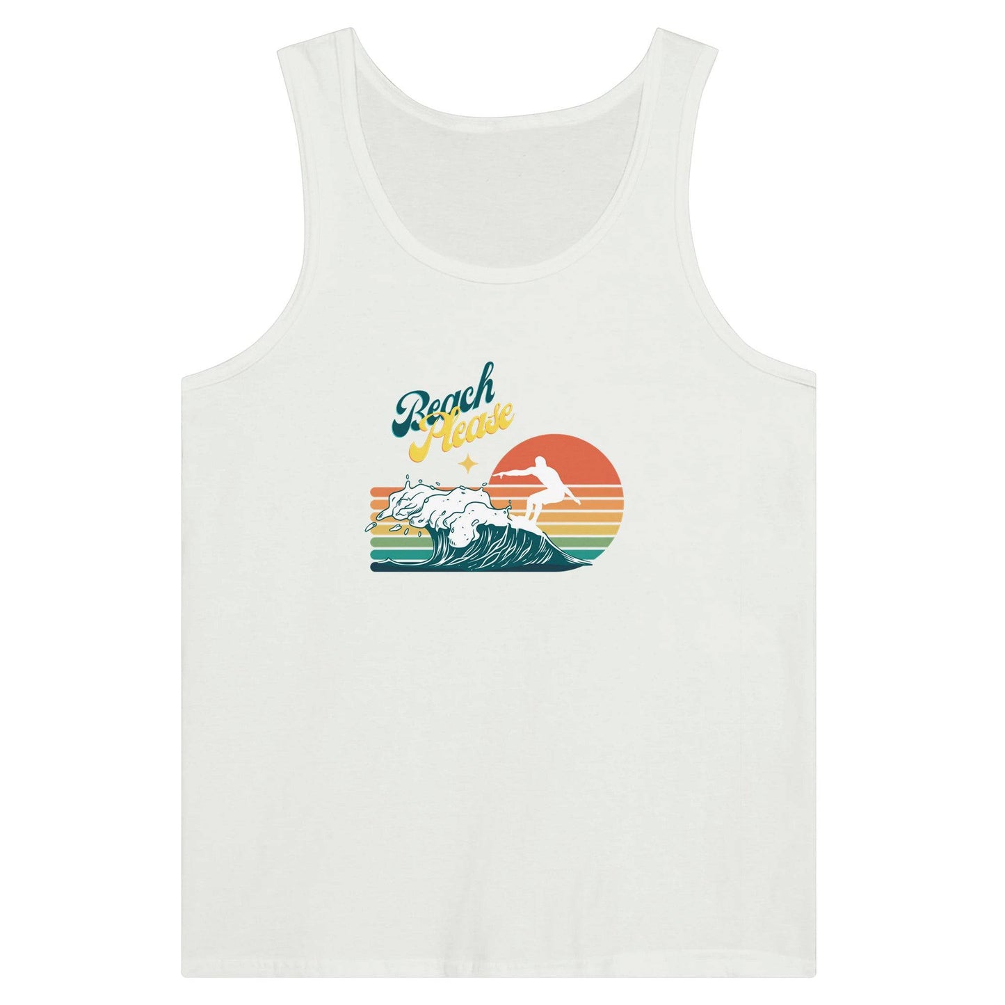 Beach Please Premium Unisex Tank Top - Rowantree Clothing and Accessories Inc