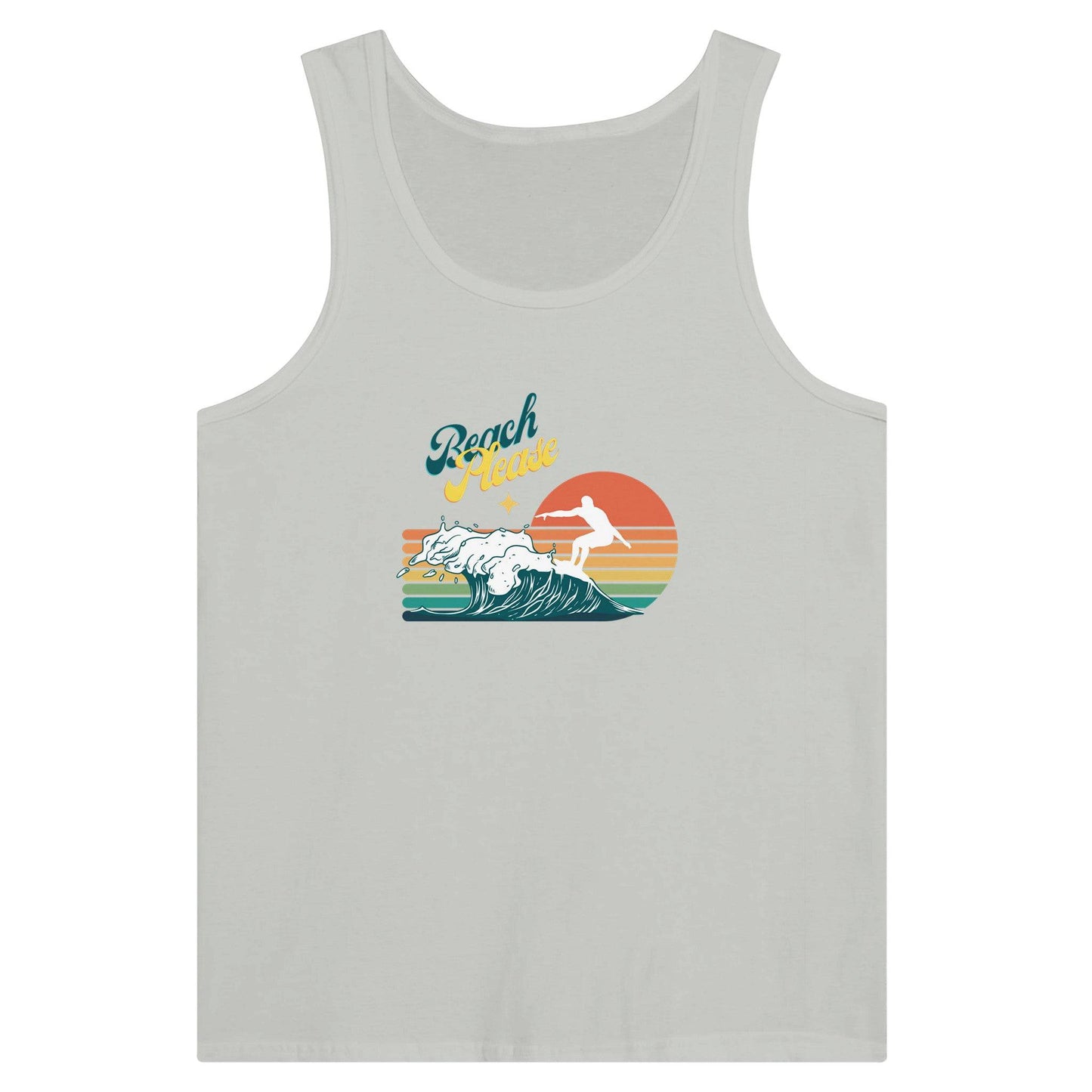 Beach Please Premium Unisex Tank Top - Rowantree Clothing and Accessories Inc