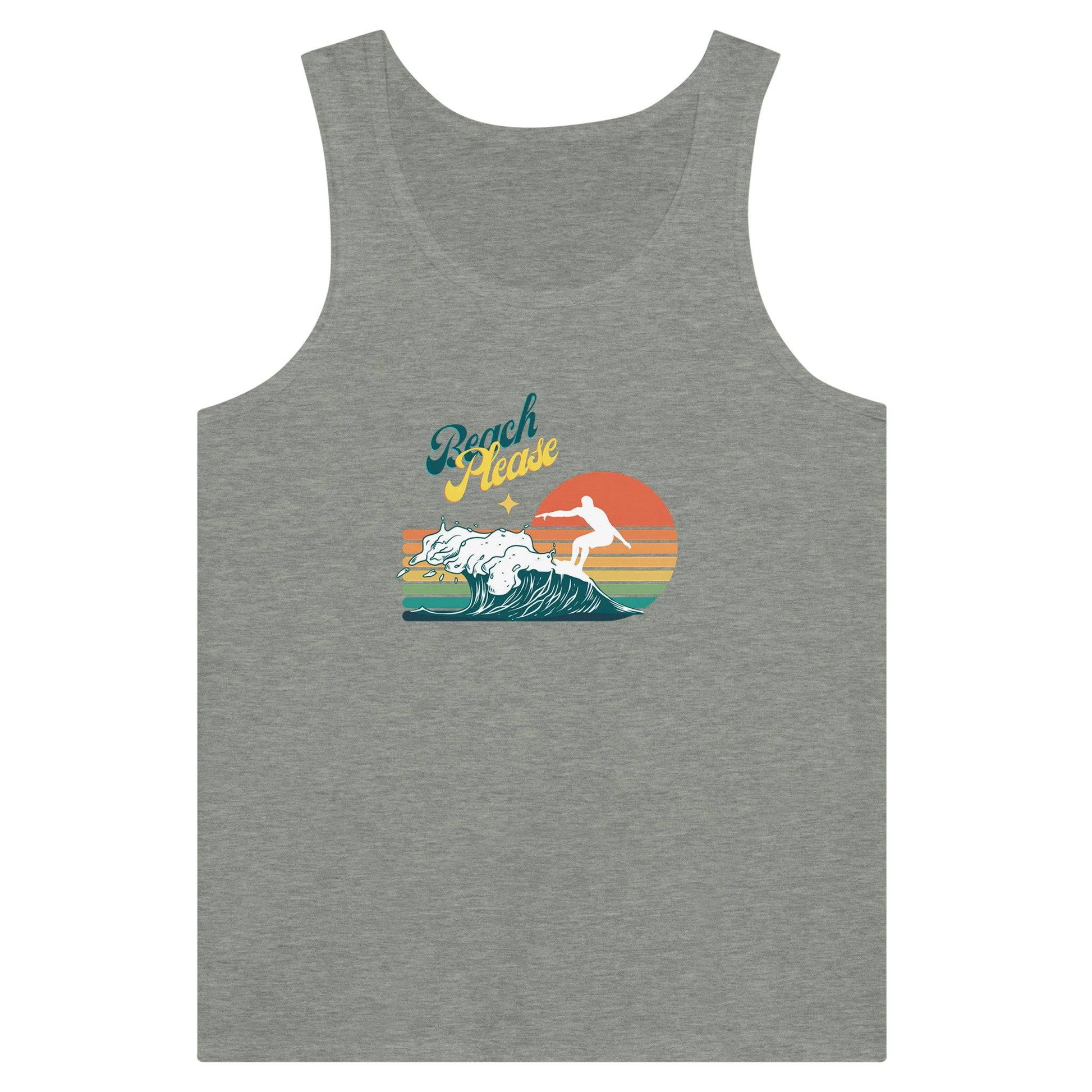 Beach Please Premium Unisex Tank Top - Rowantree Clothing and Accessories Inc