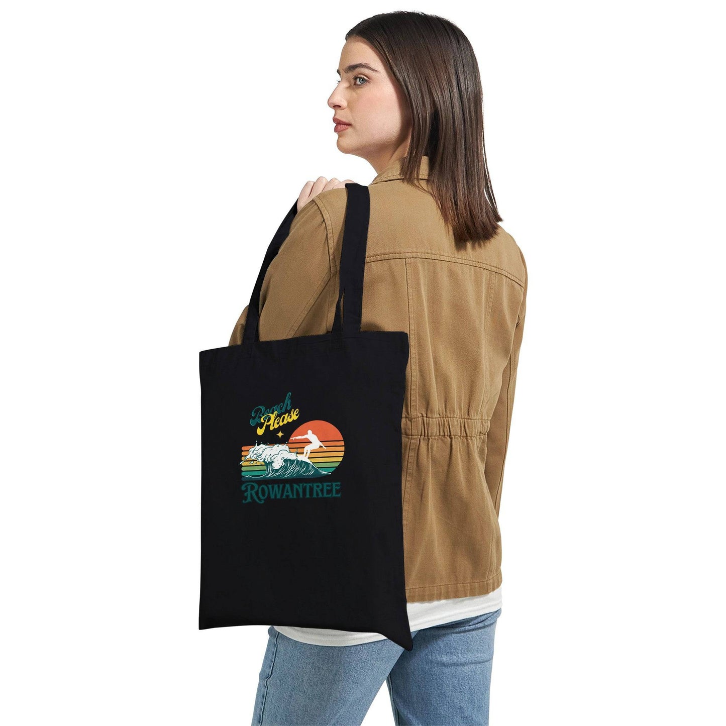 Beach PleaseClassic Tote Bag - Rowantree Clothing and Accessories Inc