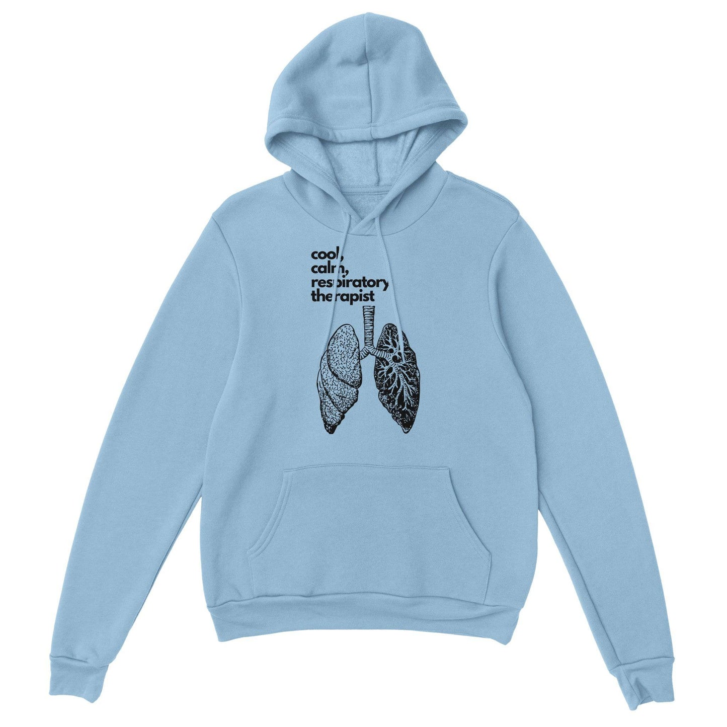 Calm, cool, respiratory therapist Classic Unisex Pullover Hoodie | - Rowantree Clothing and Accessories Inc