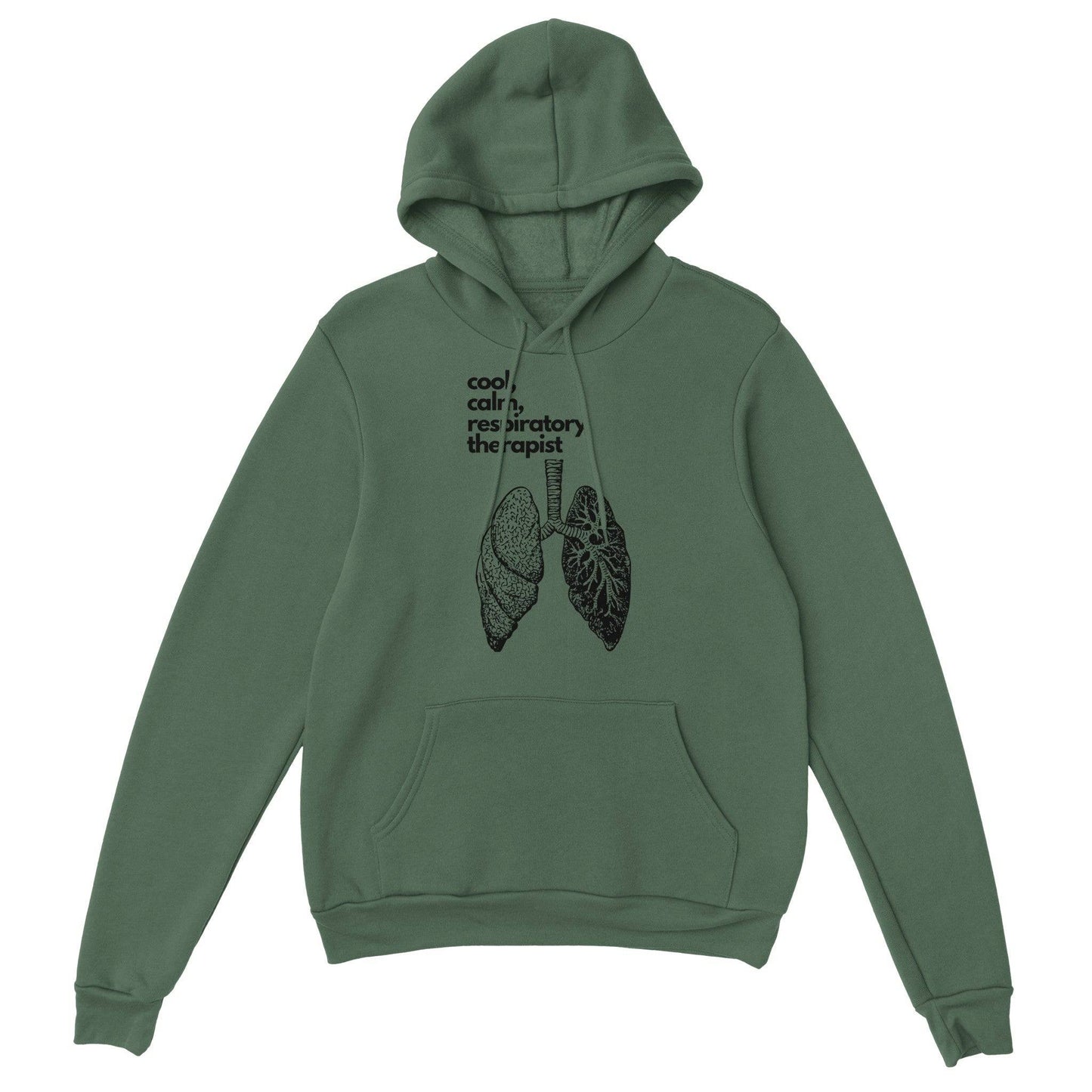 Calm, cool, respiratory therapist Classic Unisex Pullover Hoodie | - Rowantree Clothing and Accessories Inc