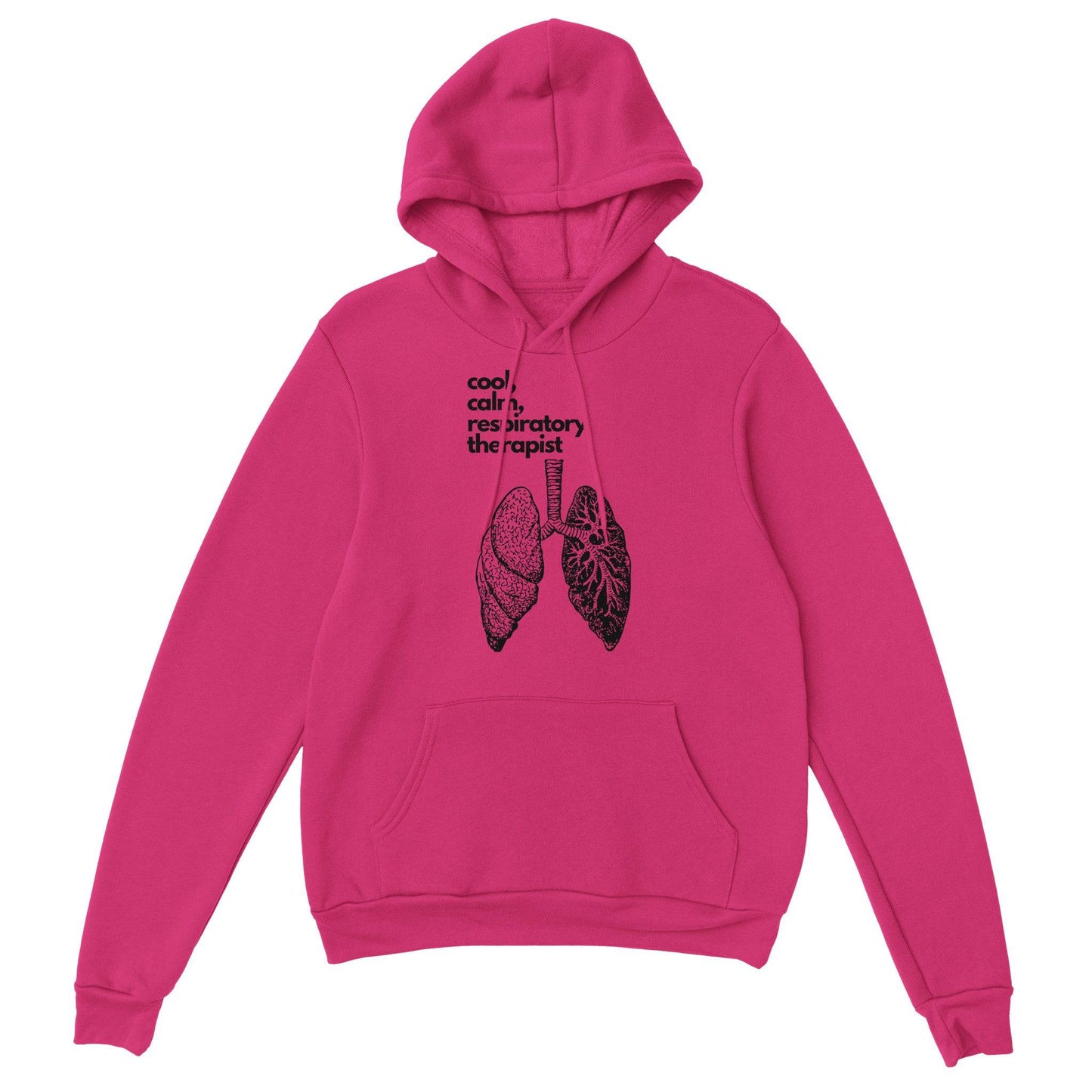 Calm, cool, respiratory therapist Classic Unisex Pullover Hoodie | - Rowantree Clothing and Accessories Inc