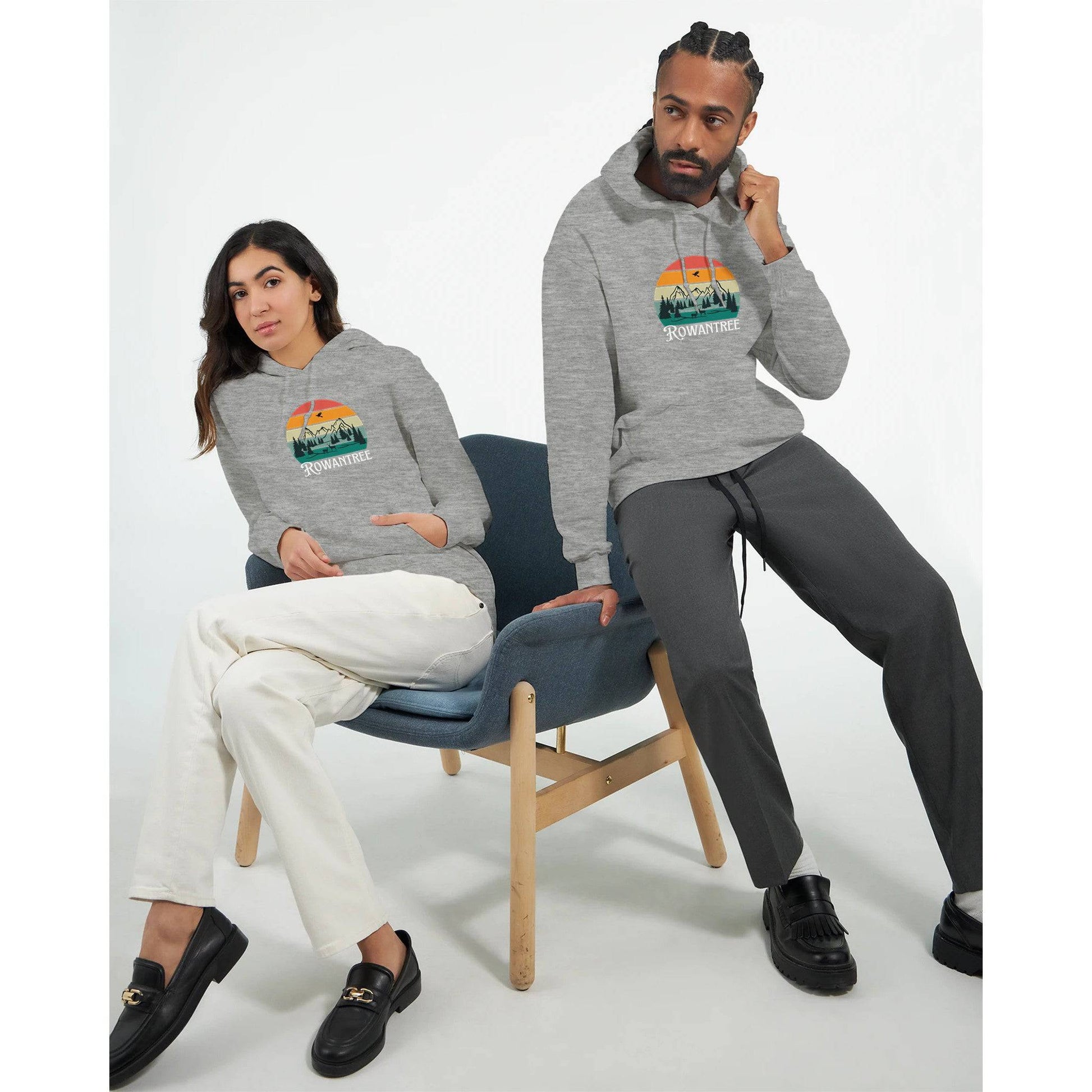 Classic Unisex Pullover Hoodie - Rowantree Clothing and Accessories Inc