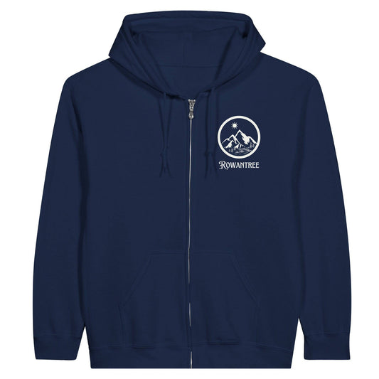 Classic Unisex Zip Hoodie - Rowantree Clothing and Accessories Inc