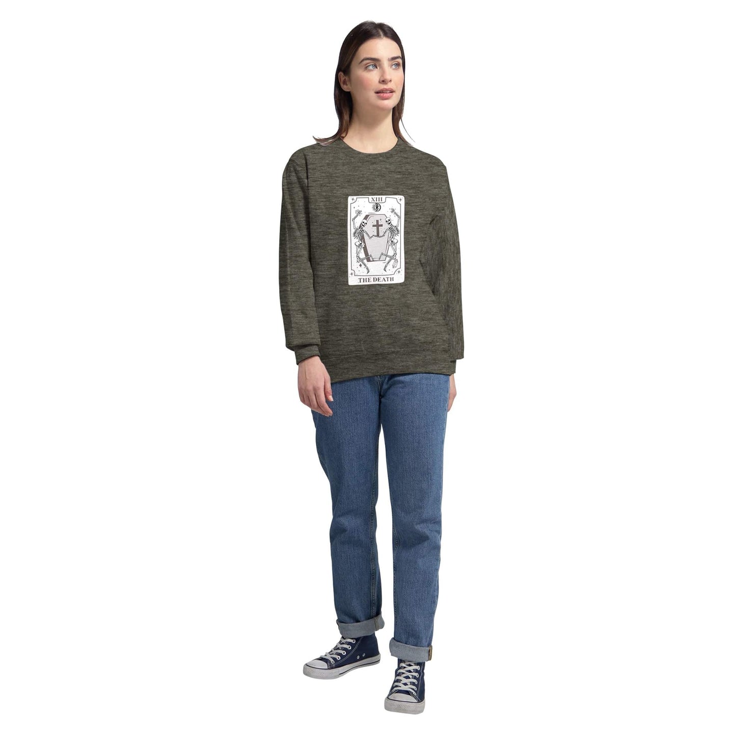 Cycles of Change Premium Unisex Crewneck Sweatshirt - Rowantree Clothing and Accessories Inc