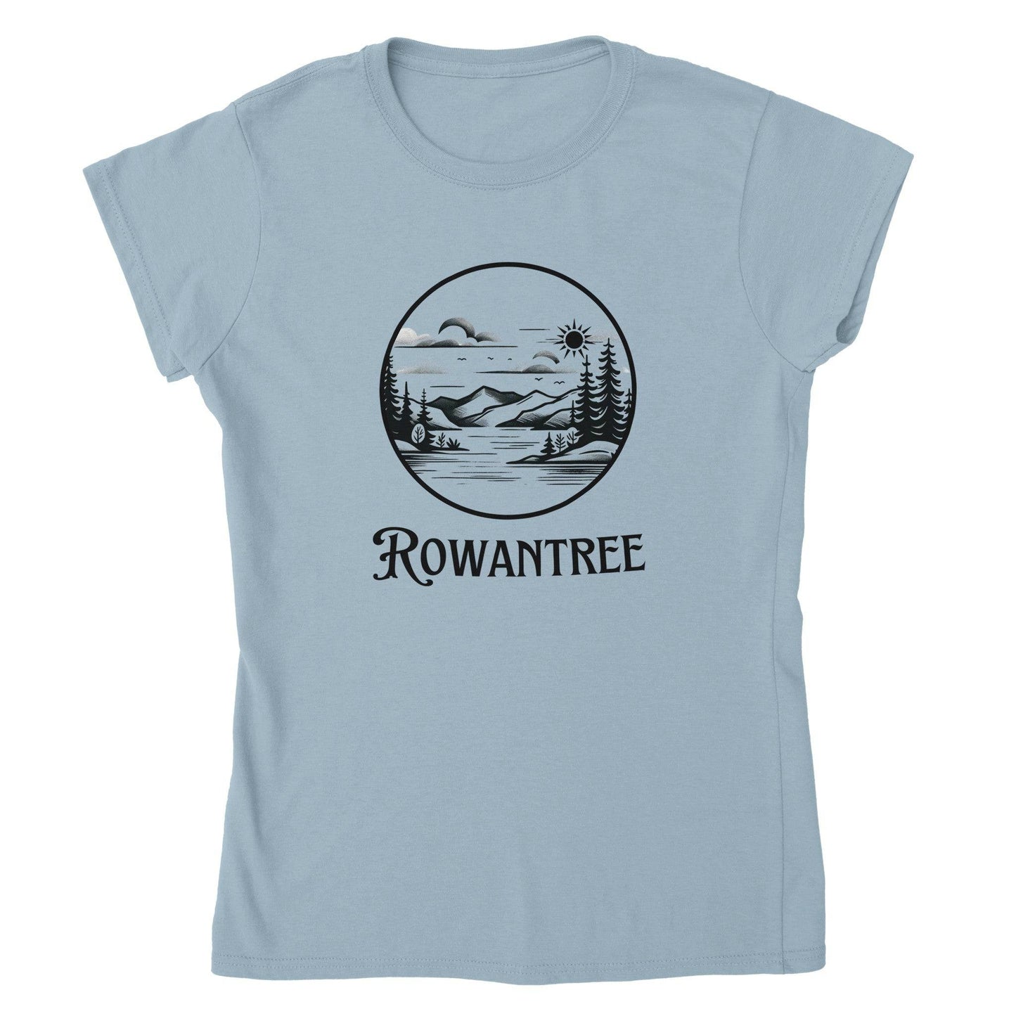 Classic Womens Crewneck T-shirt - Rowantree Clothing and Accessories Inc