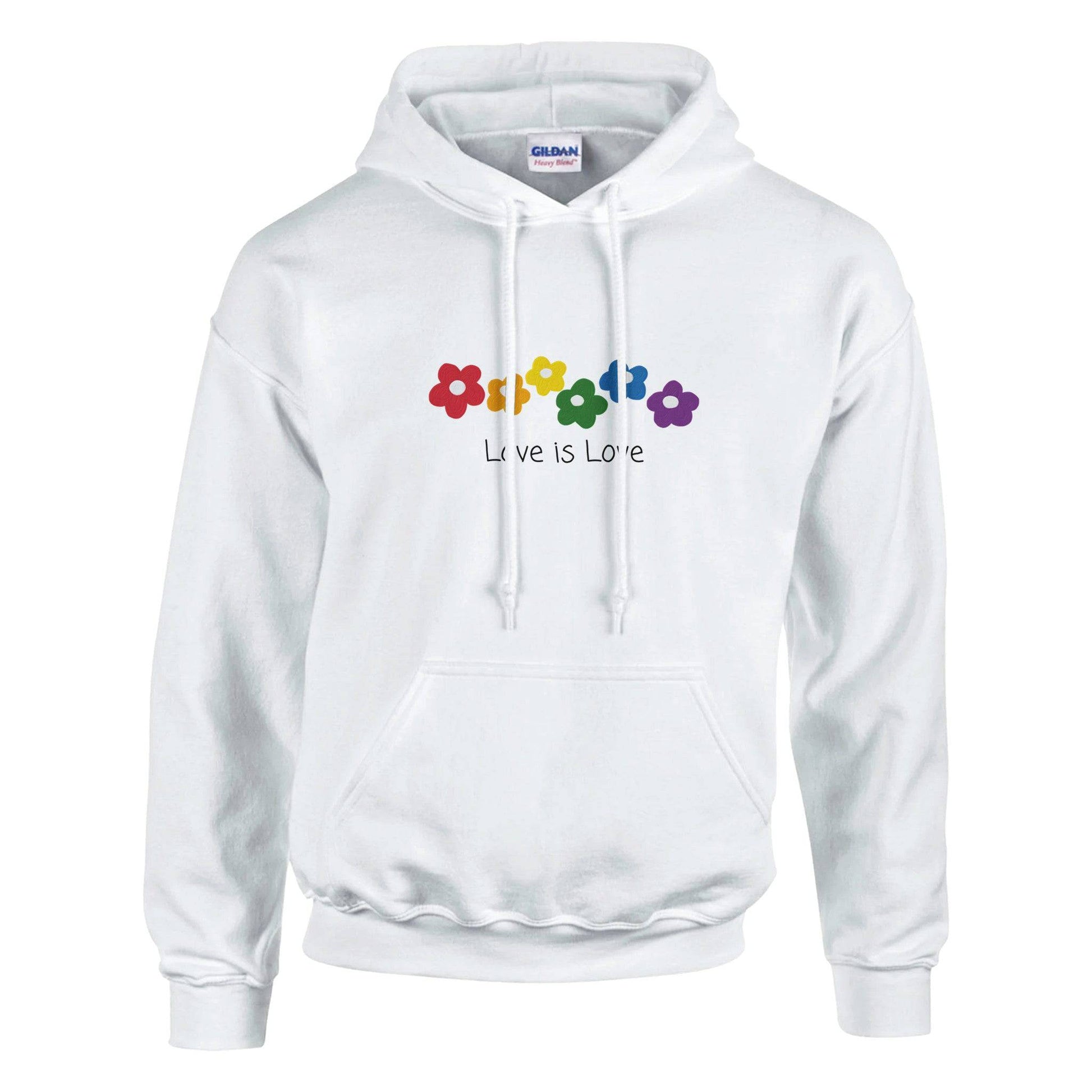 Love is Love Classic Unisex Pullover Hoodie | Gildan® 18500 - Rowantree Clothing and Accessories Inc