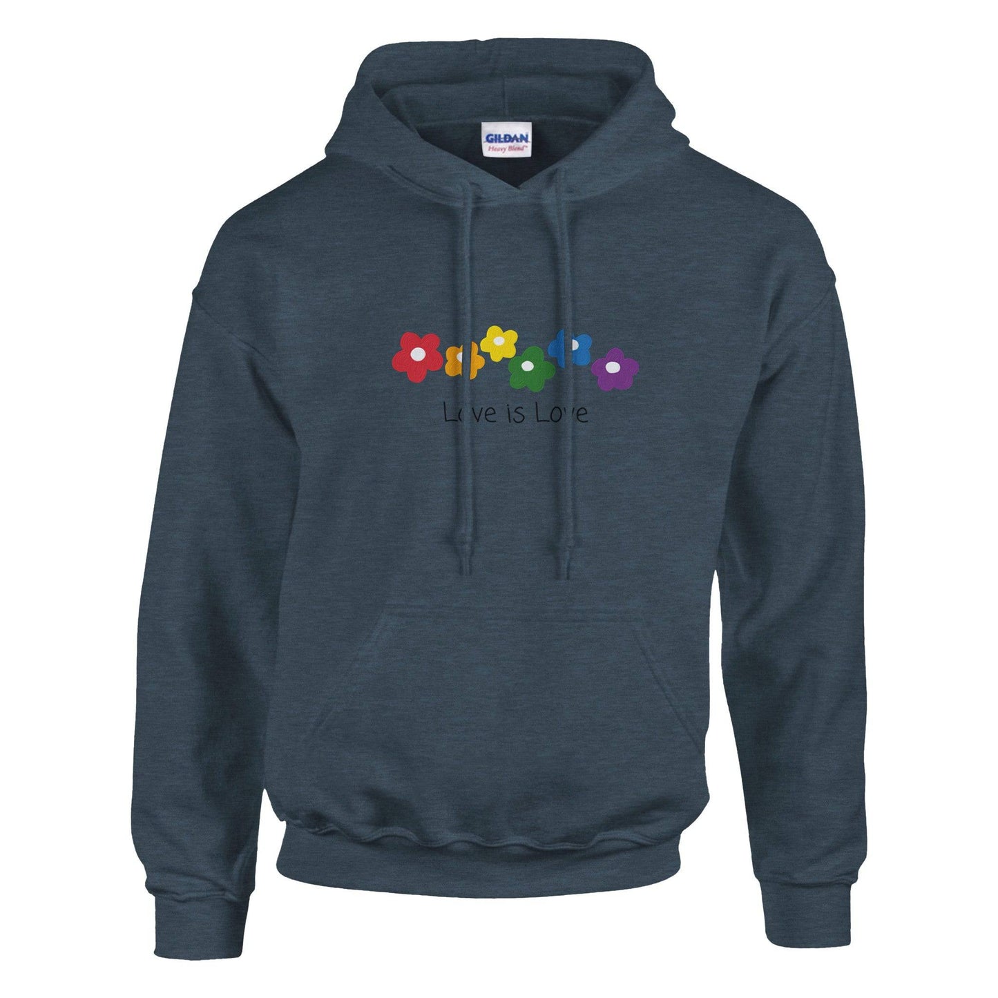 Love is Love Classic Unisex Pullover Hoodie | Gildan® 18500 - Rowantree Clothing and Accessories Inc