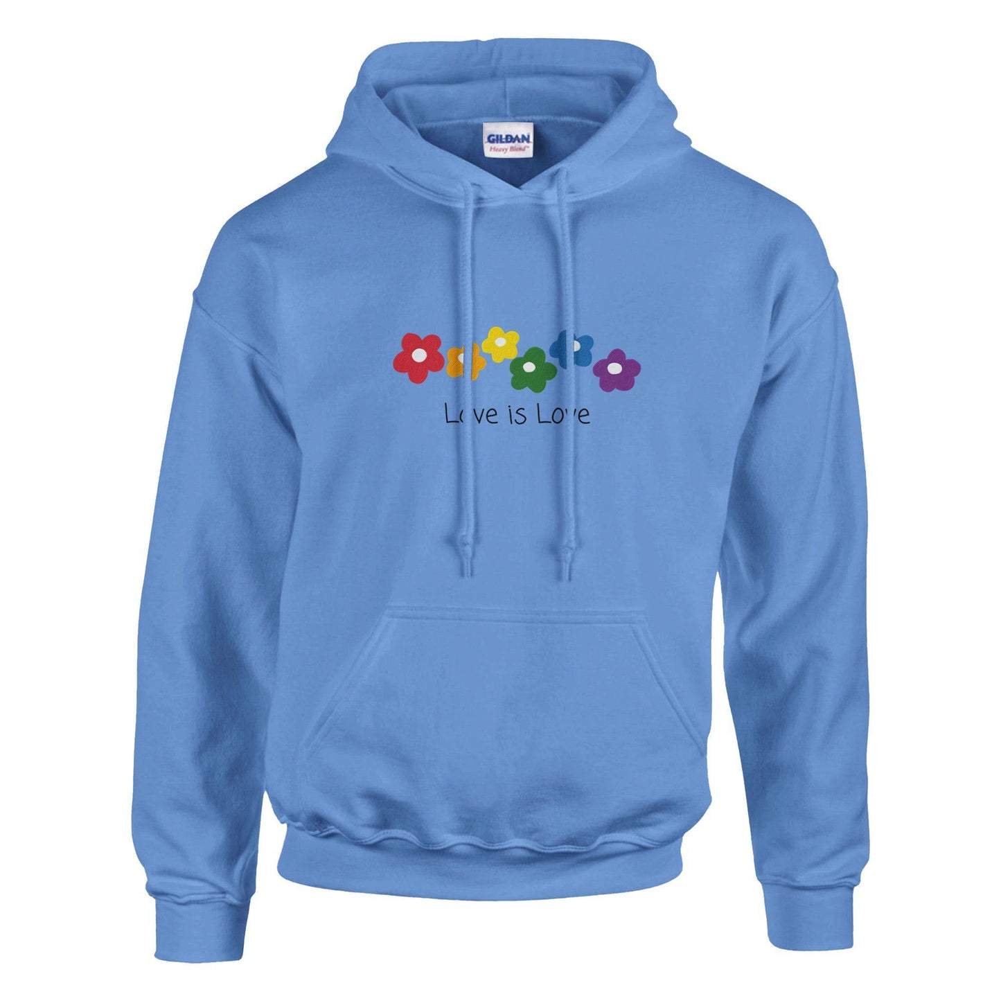 Love is Love Classic Unisex Pullover Hoodie | Gildan® 18500 - Rowantree Clothing and Accessories Inc