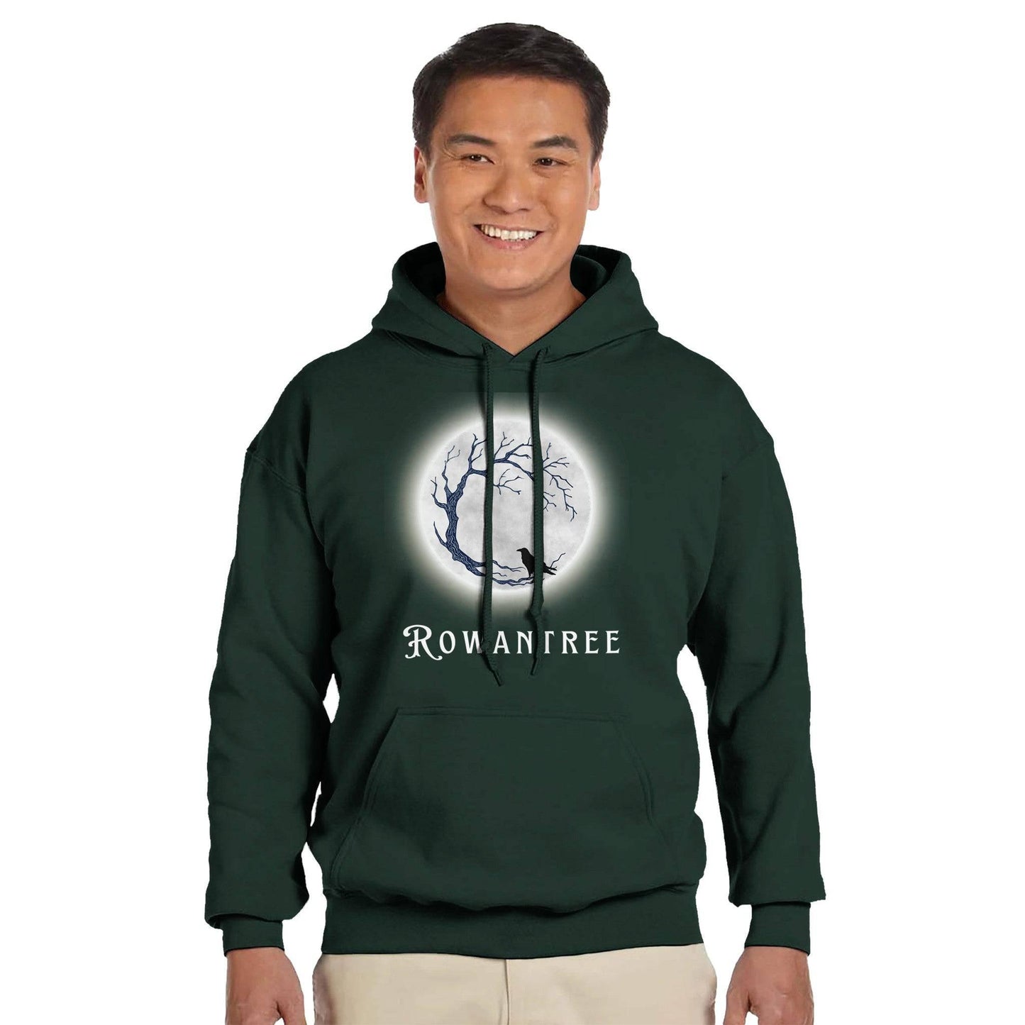 Mystic Moon Unisex Pullover Hoodie - Rowantree Clothing and Accessories Inc