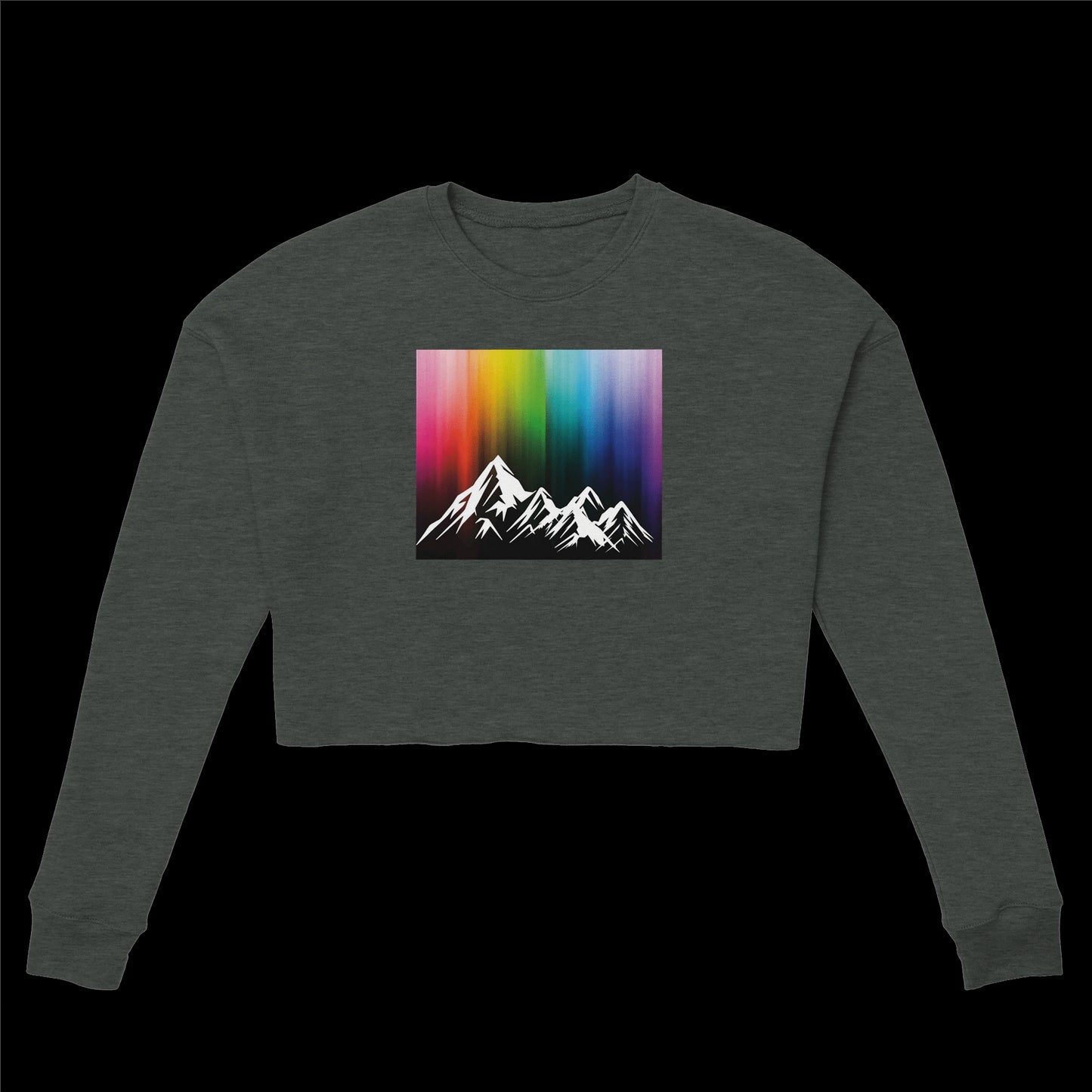 Northern Pride Women's Cropped Sweatshirt | Bella + Canvas 7503 - Rowantree Clothing and Accessories Inc