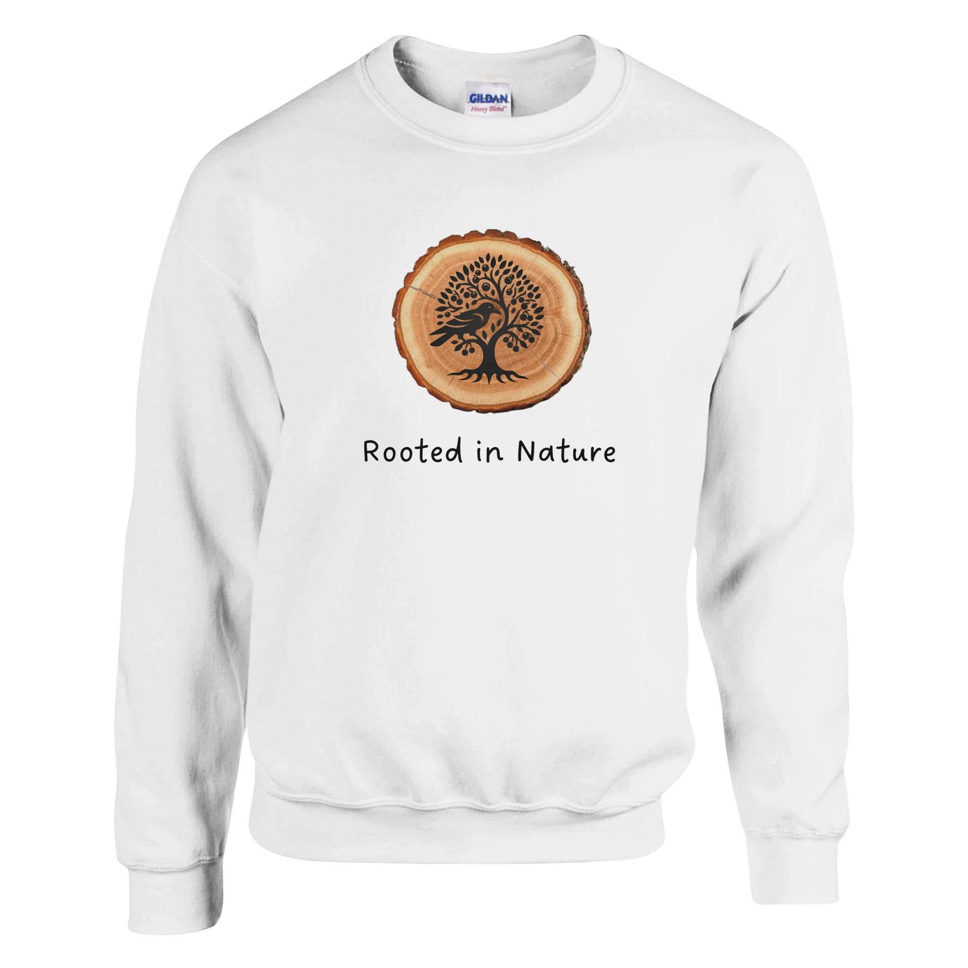 Rooted In Nature Unisex Crewneck Sweatshirt - Rowantree Clothing and Accessories Inc