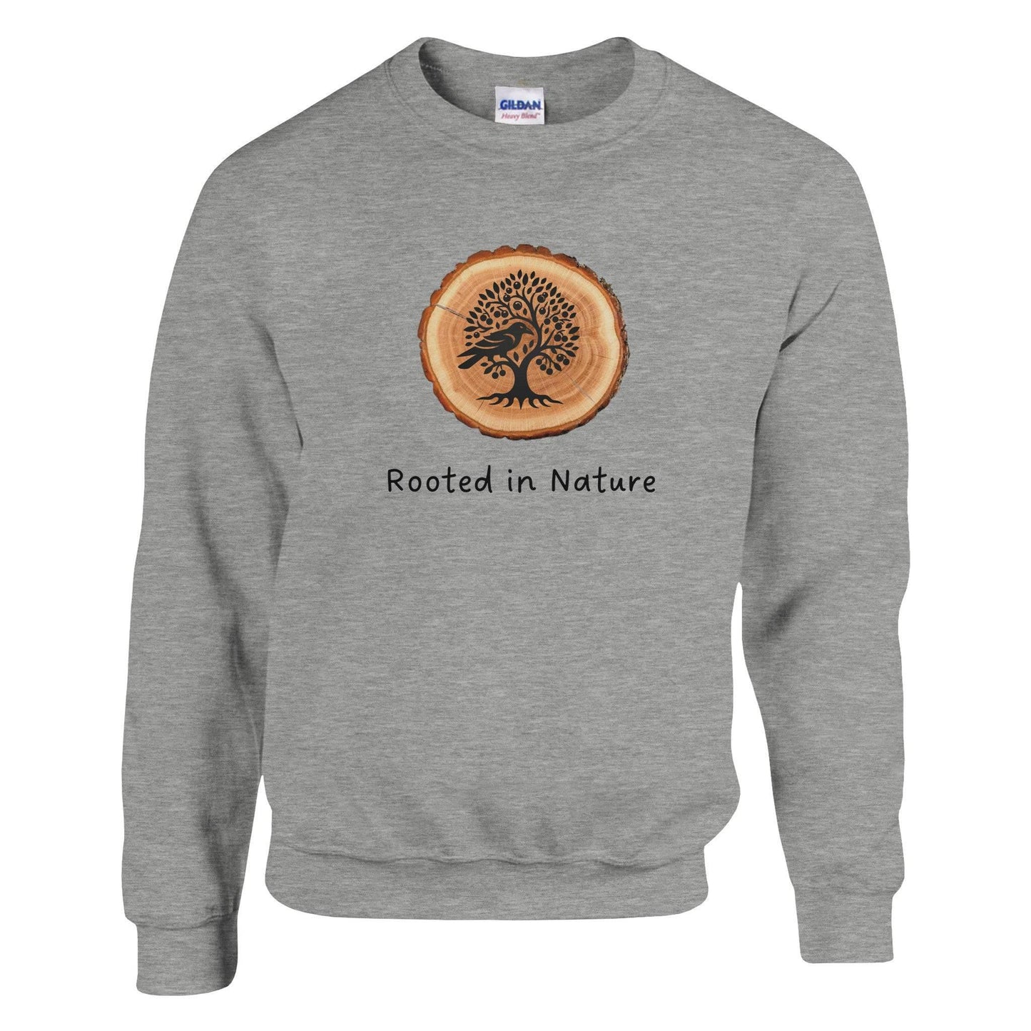 Rooted In Nature Unisex Crewneck Sweatshirt - Rowantree Clothing and Accessories Inc